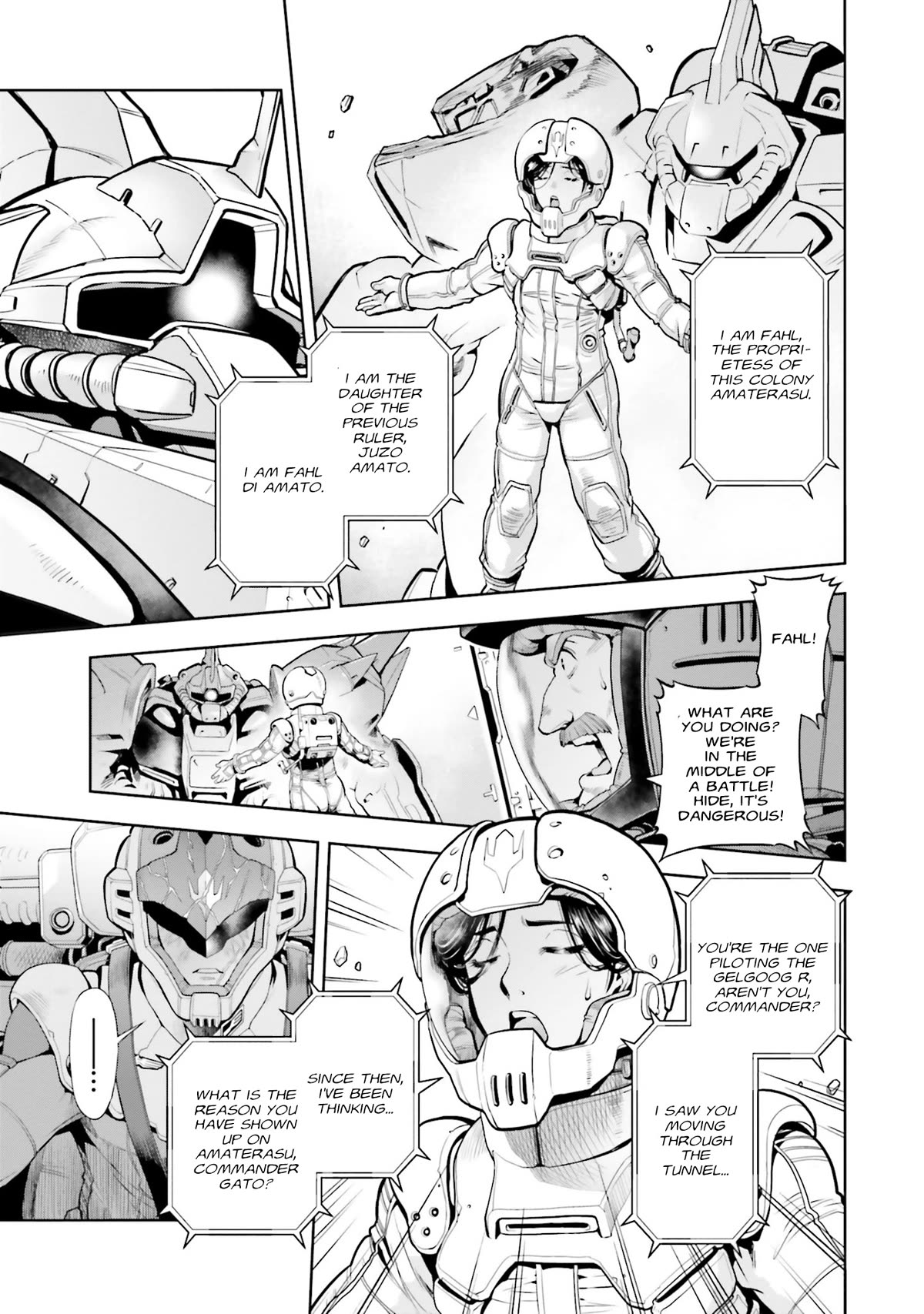 Kidou Senshi Gundam 0083 Rebellion Chapter 99 page 9 - Chapter 99: Ominous Signs