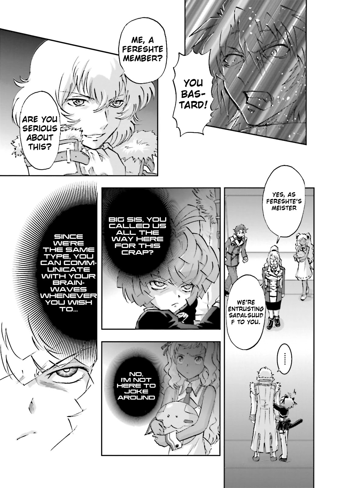 Kidou Senshi Gundam 00F Chapter 14 page 6 - Chapter 14: A New Stage