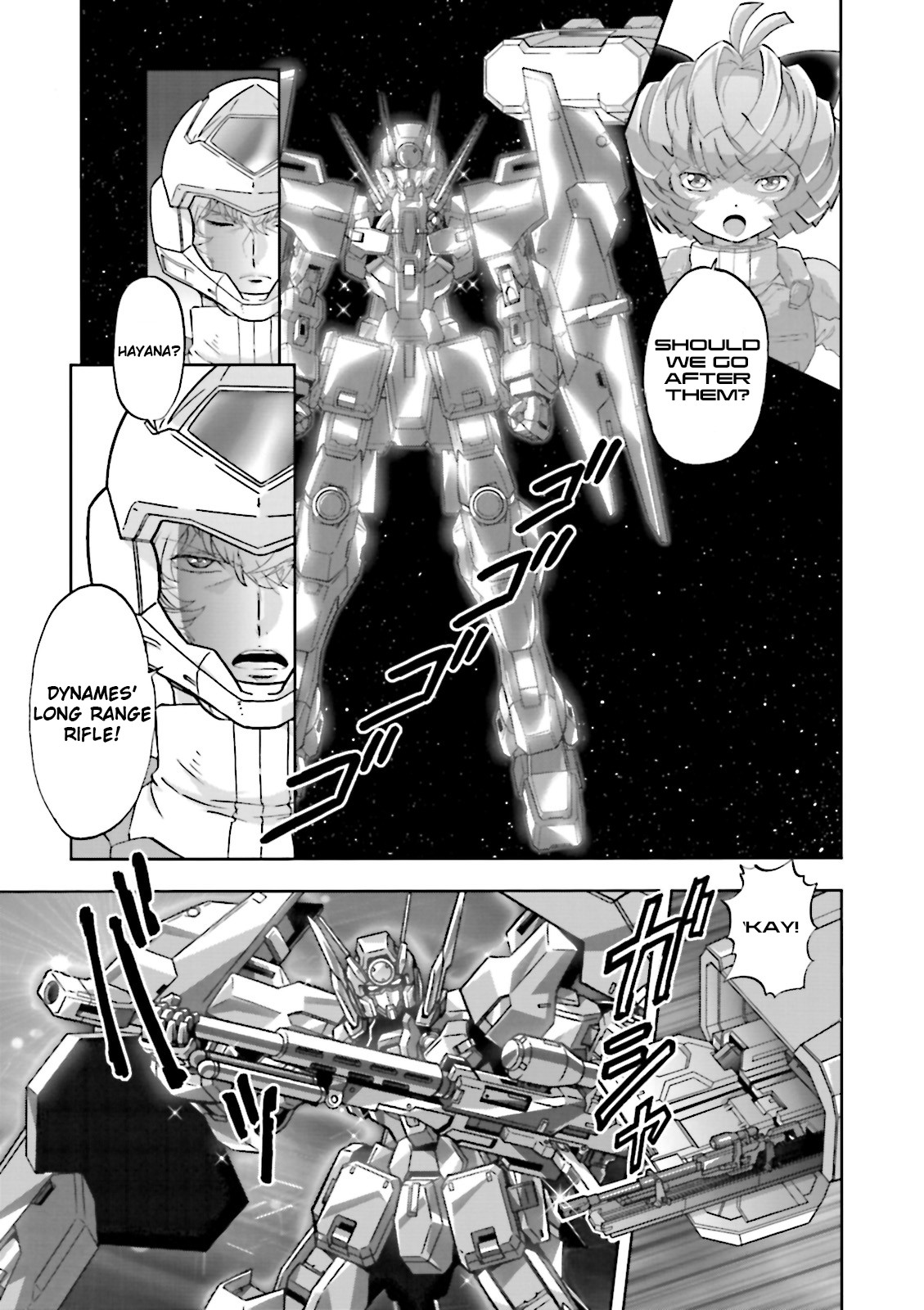 Kidou Senshi Gundam 00F Chapter 16 page 22 - Chapter 16: Assault