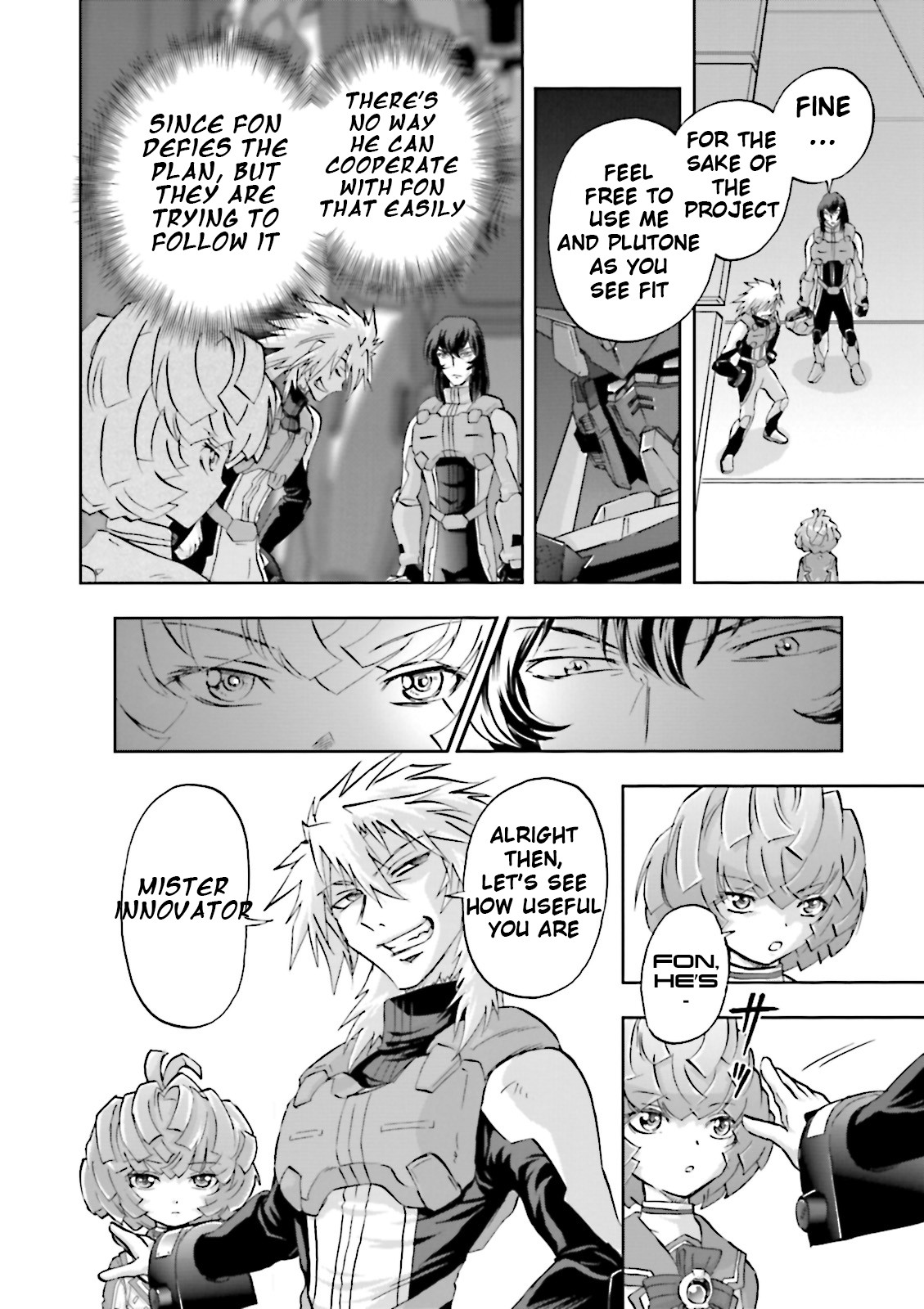 Kidou Senshi Gundam 00F Chapter 17 page 16 - Chapter 17: Project Start