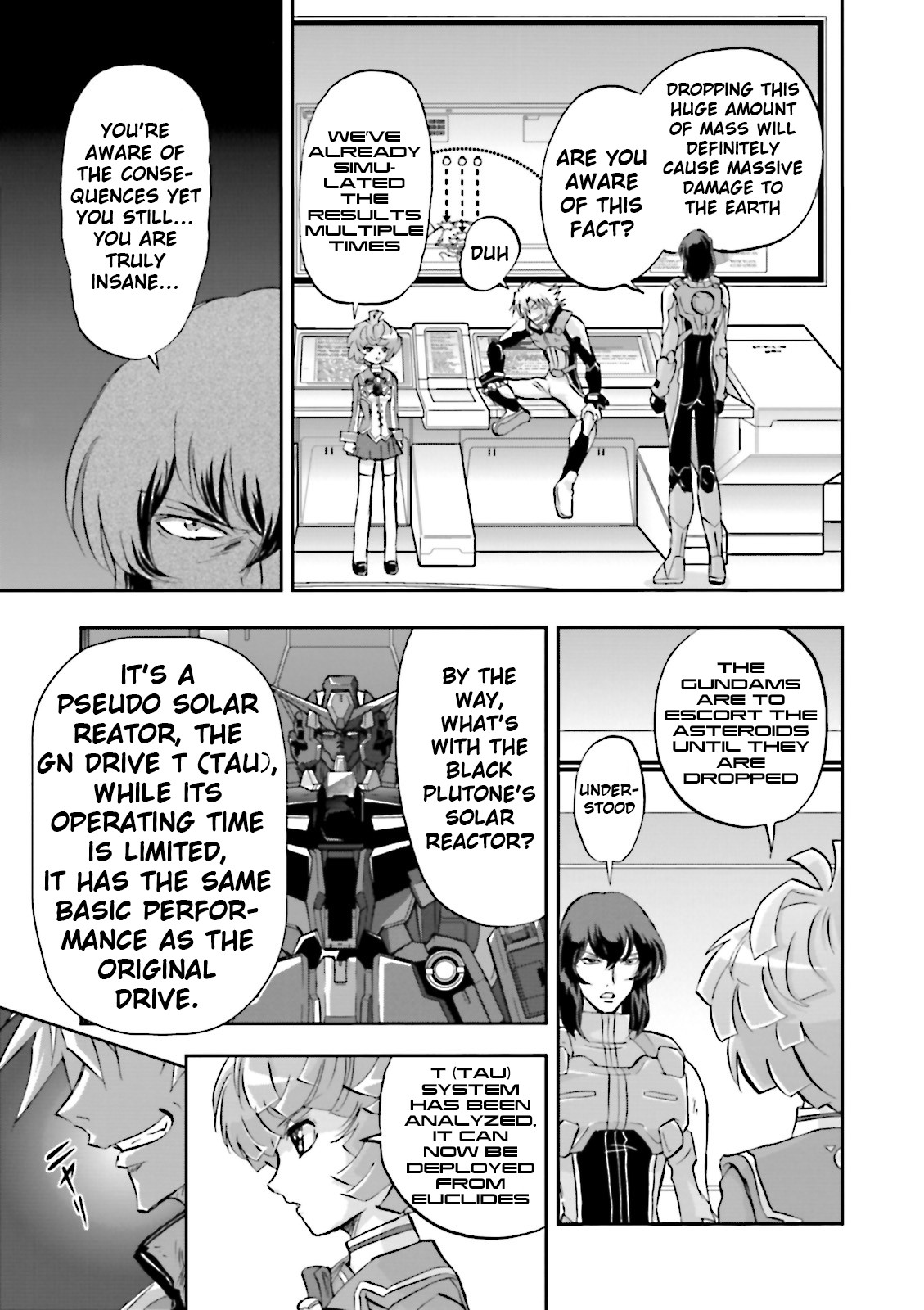 Kidou Senshi Gundam 00F Chapter 17 page 21 - Chapter 17: Project Start