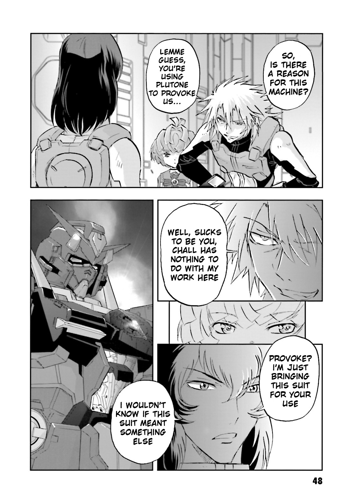 Kidou Senshi Gundam 00F Chapter 17 page 8 - Chapter 17: Project Start