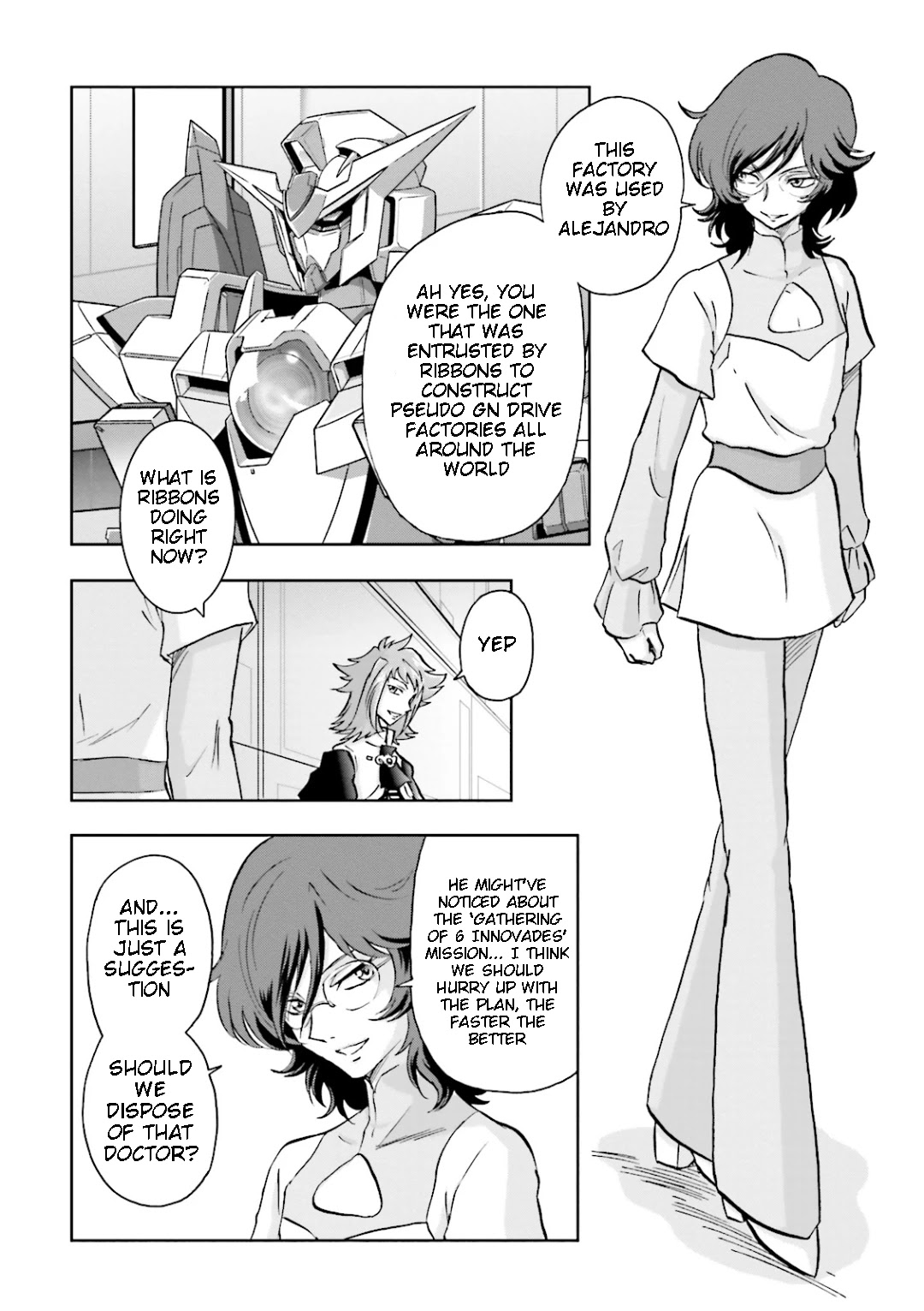 Kidou Senshi Gundam 00I Chapter 11 page 33 - Chapter 11: What Are You Planning