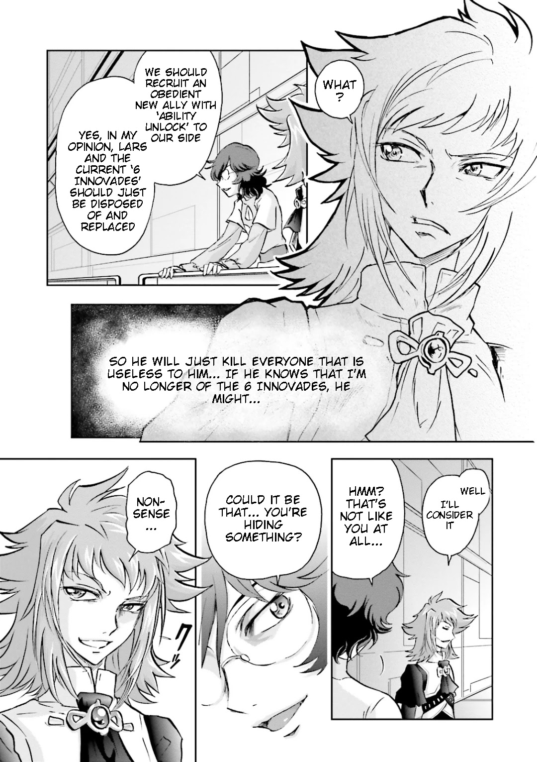 Kidou Senshi Gundam 00I Chapter 11 page 34 - Chapter 11: What Are You Planning
