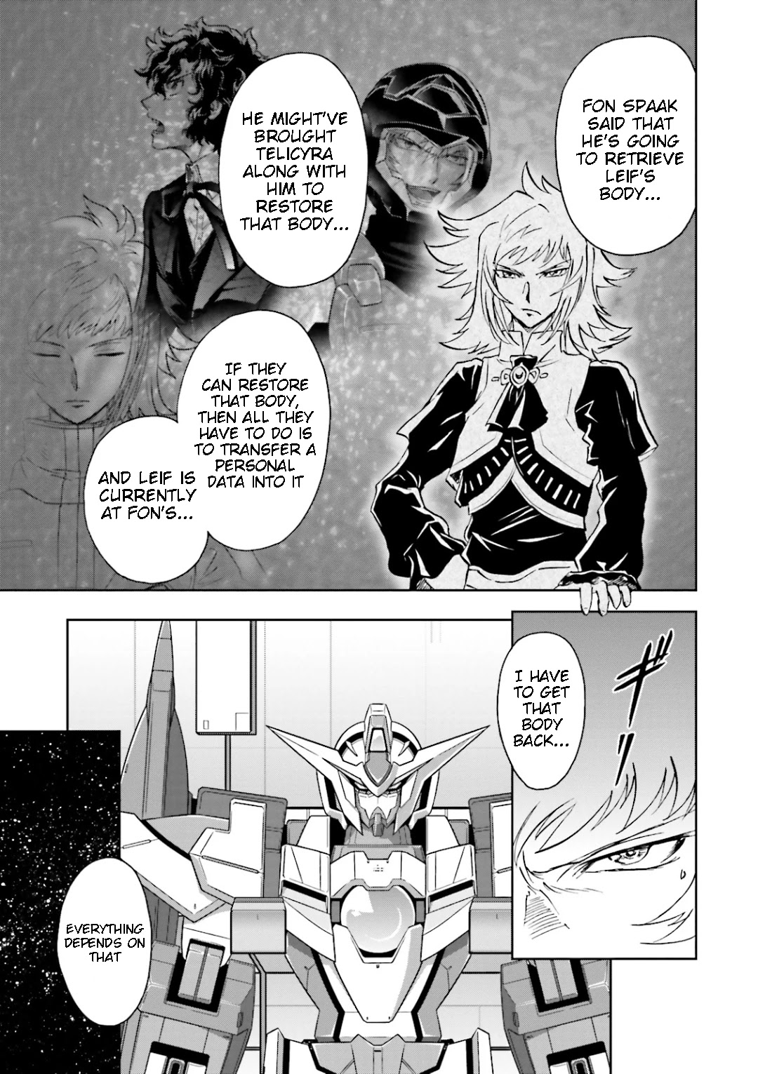 Kidou Senshi Gundam 00I Chapter 11 page 36 - Chapter 11: What Are You Planning