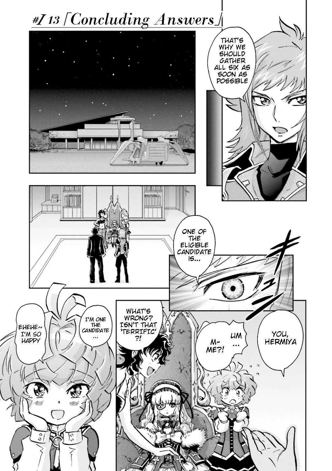 Kidou Senshi Gundam 00I Chapter 13 page 1 - Chapter 13: Concluding Anwsers