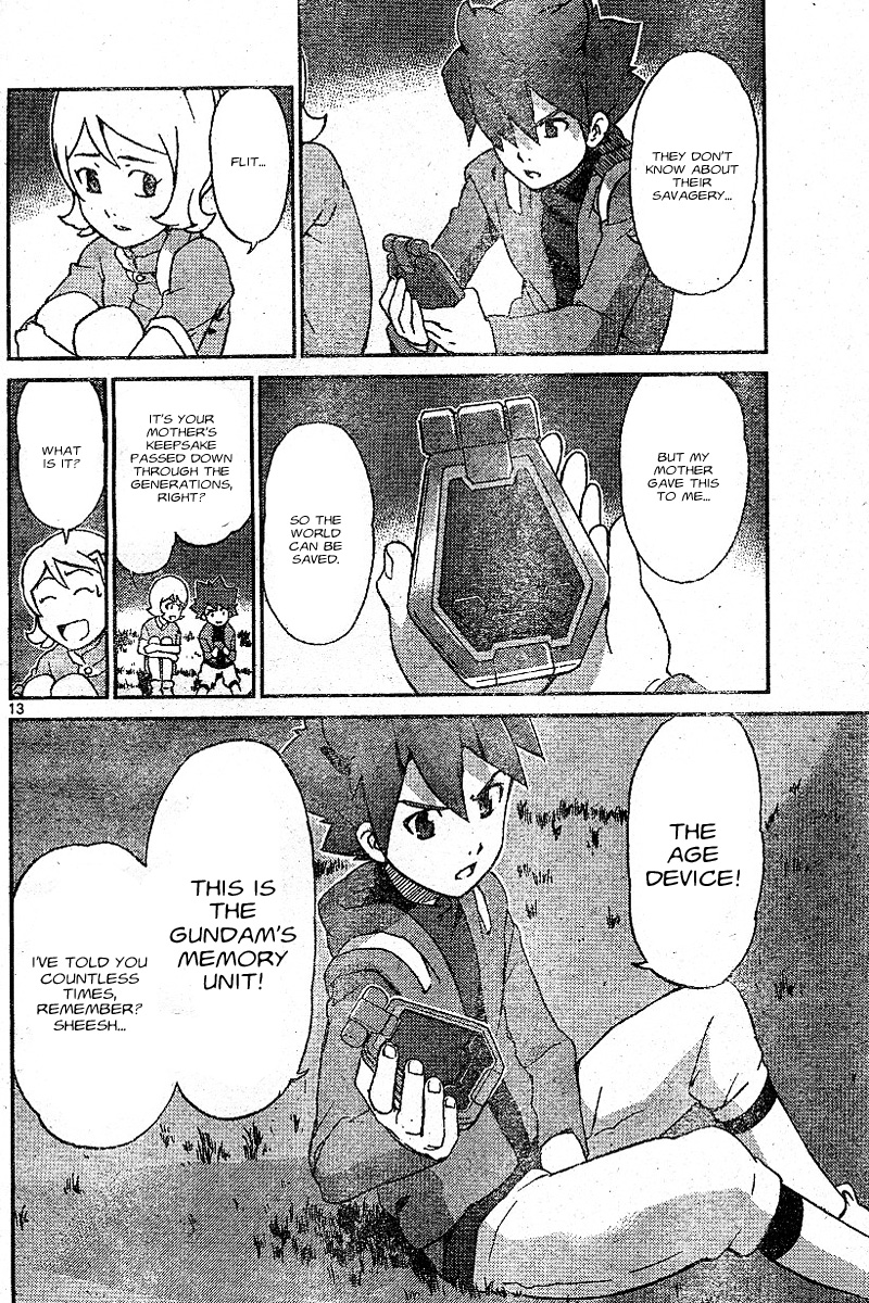 Kidou Senshi Gundam AGE ~Hajimari no Monogatari~ Chapter 1.2 page 12 - Chapter 1 v2