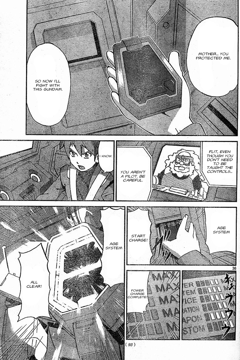 Kidou Senshi Gundam AGE ~Hajimari no Monogatari~ Chapter 1.2 page 33 - Chapter 1 v2