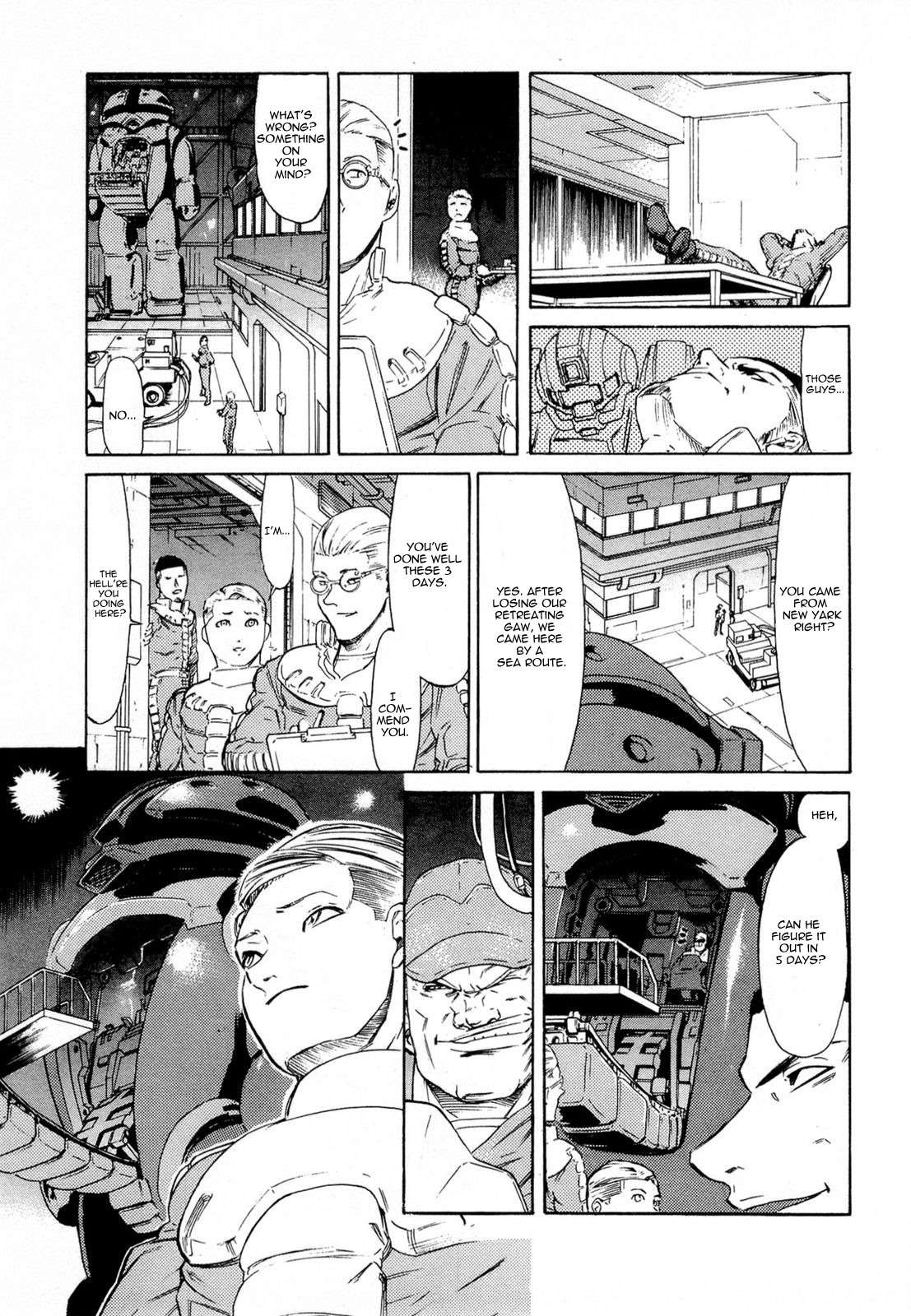 Kidou Senshi Gundam Aggai - Hokubei Oudan 2250 Mile Chapter 1 page 11 - Chapter 1: Journey