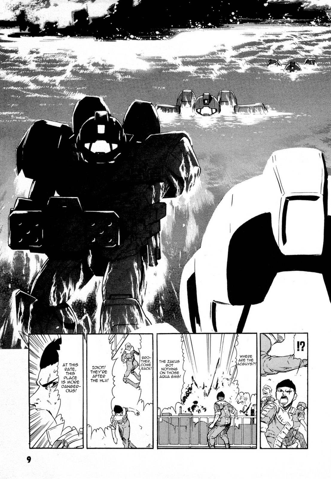 Kidou Senshi Gundam Aggai - Hokubei Oudan 2250 Mile Chapter 1 page 13 - Chapter 1: Journey