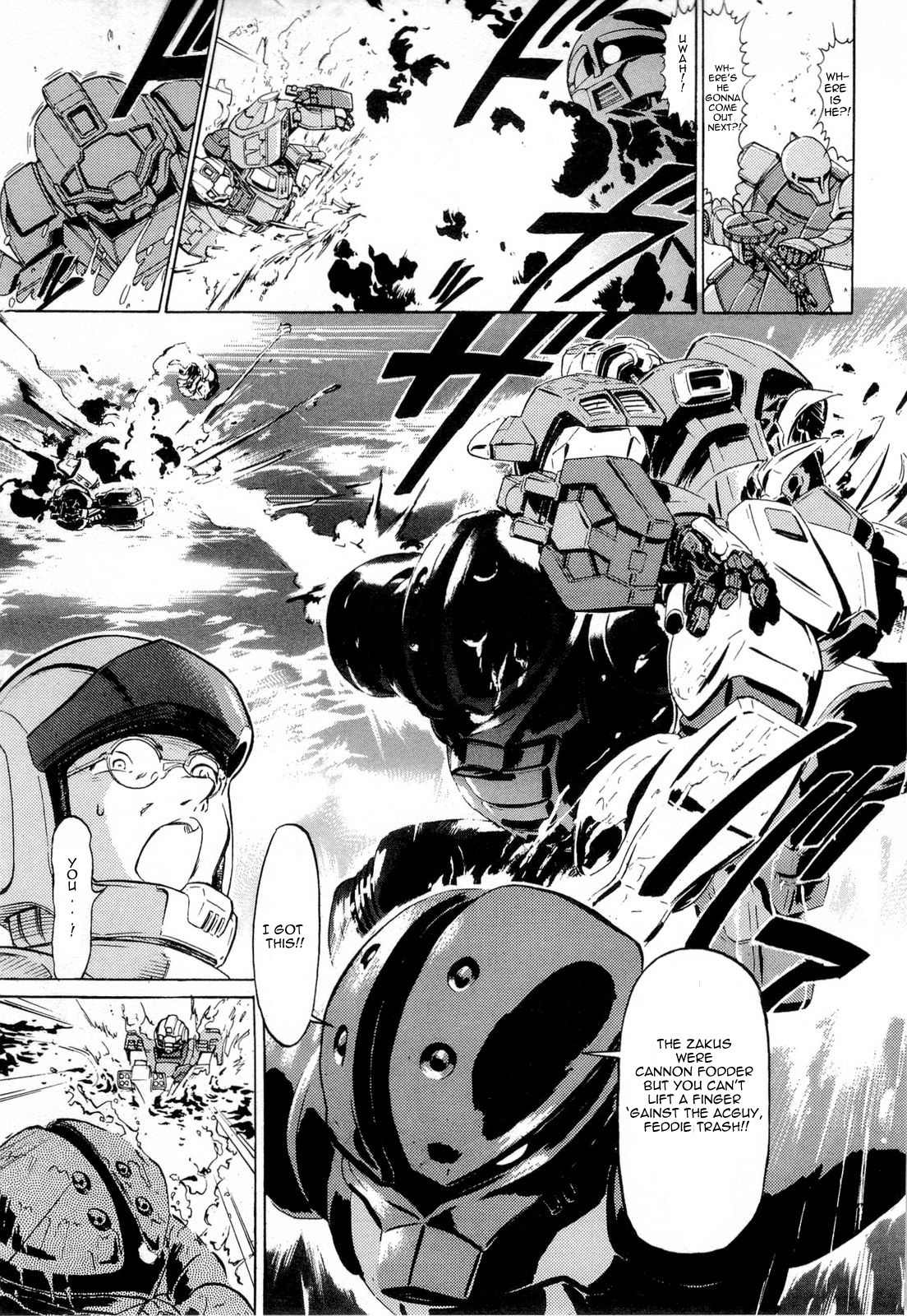 Kidou Senshi Gundam Aggai - Hokubei Oudan 2250 Mile Chapter 1 page 15 - Chapter 1: Journey