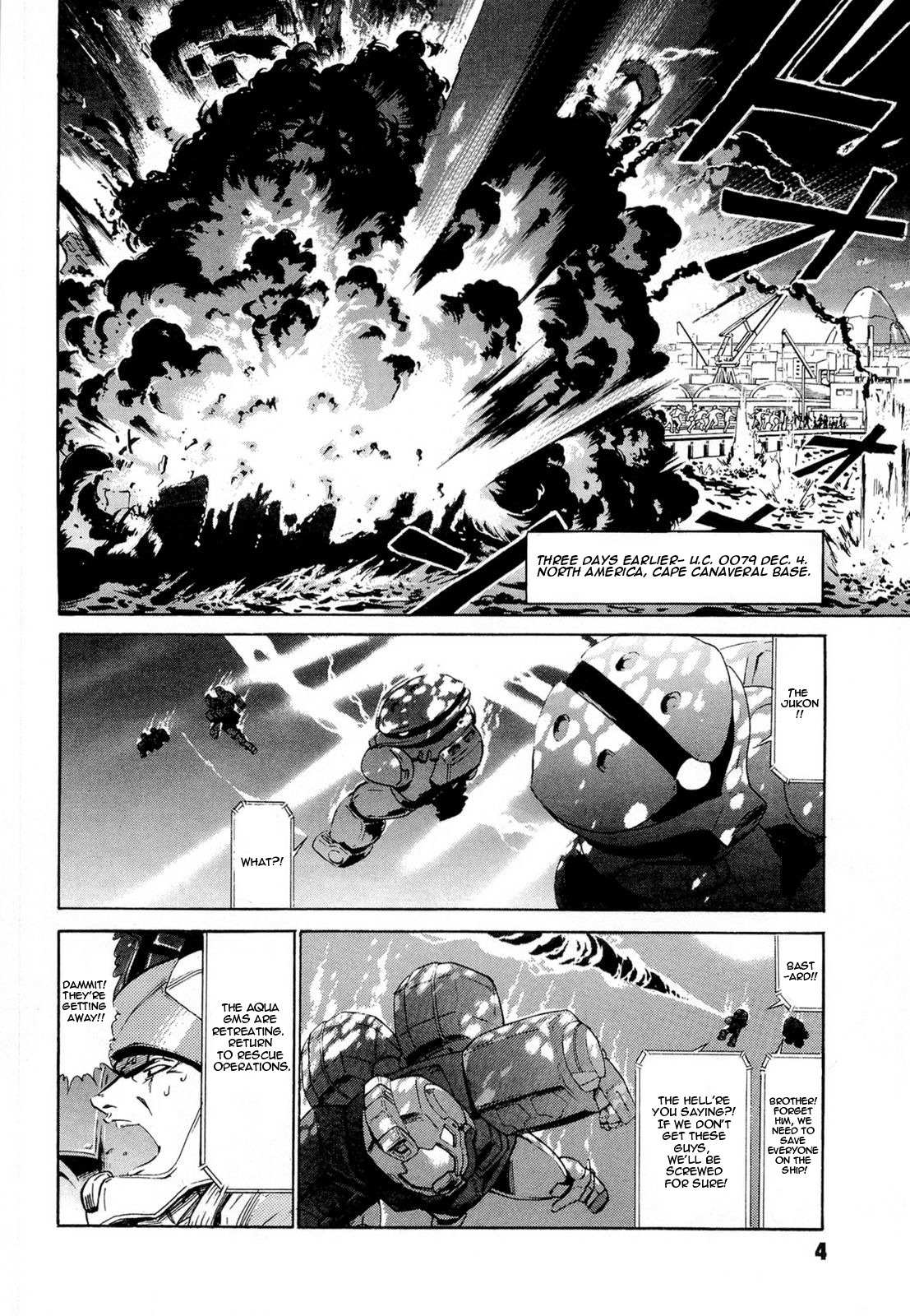 Kidou Senshi Gundam Aggai - Hokubei Oudan 2250 Mile Chapter 1 page 8 - Chapter 1: Journey
