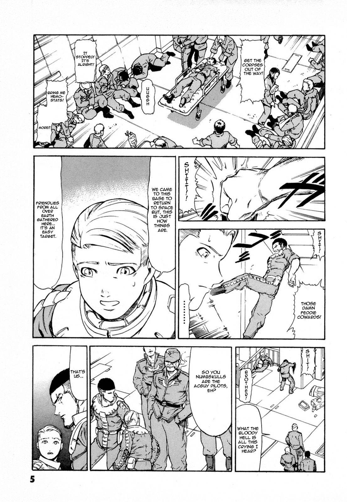 Kidou Senshi Gundam Aggai - Hokubei Oudan 2250 Mile Chapter 1 page 9 - Chapter 1: Journey