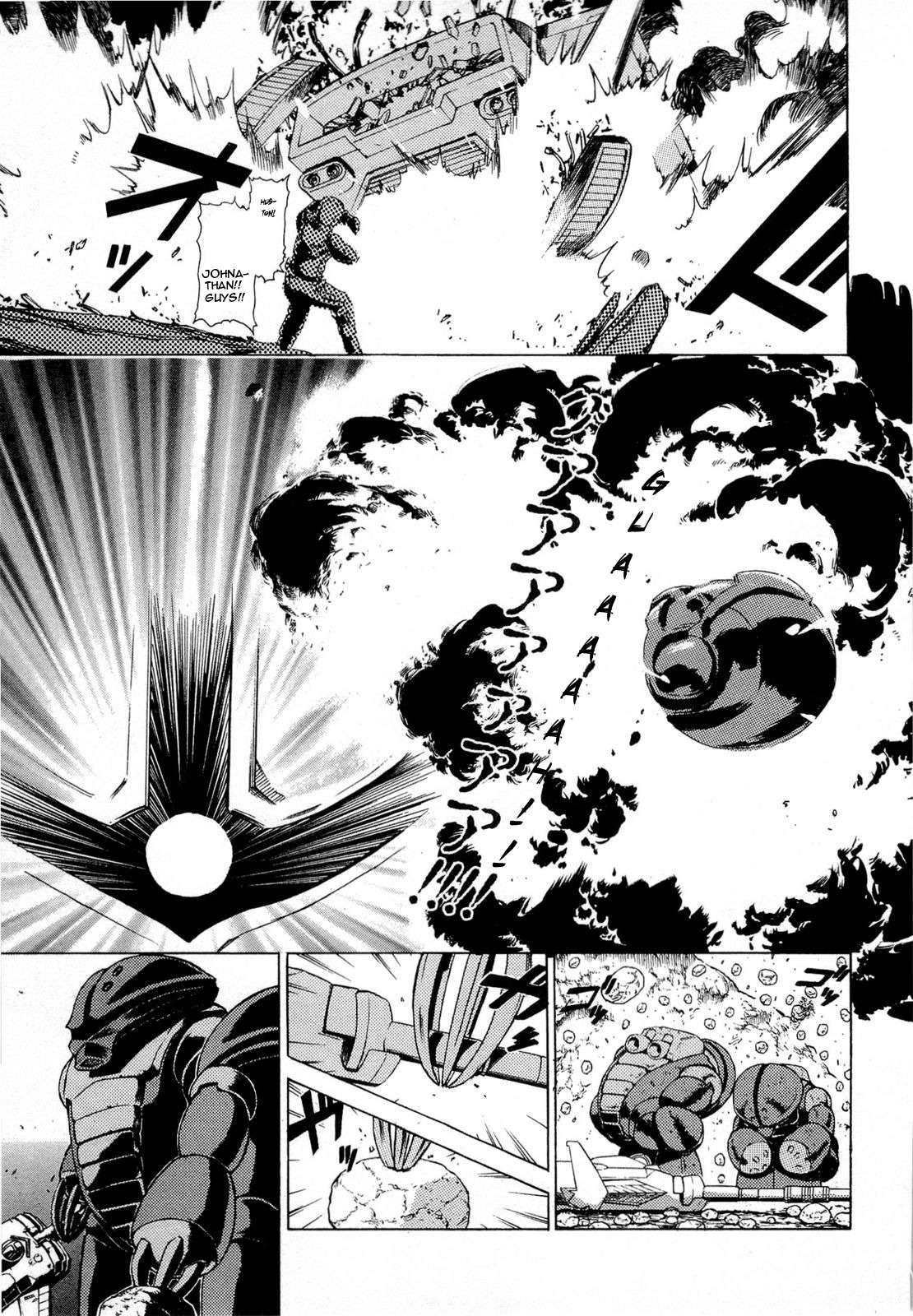 Kidou Senshi Gundam Aggai - Hokubei Oudan 2250 Mile Chapter 2 page 11 - Chapter 2: Baseball