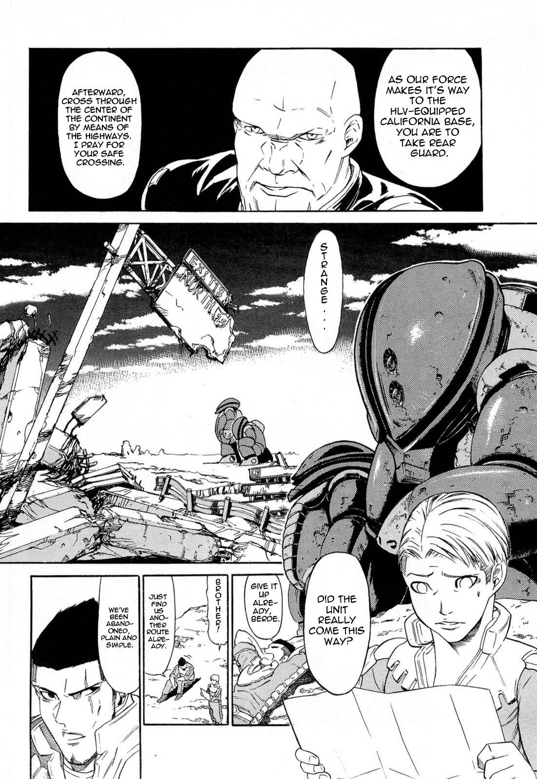 Kidou Senshi Gundam Aggai - Hokubei Oudan 2250 Mile Chapter 2 page 2 - Chapter 2: Baseball
