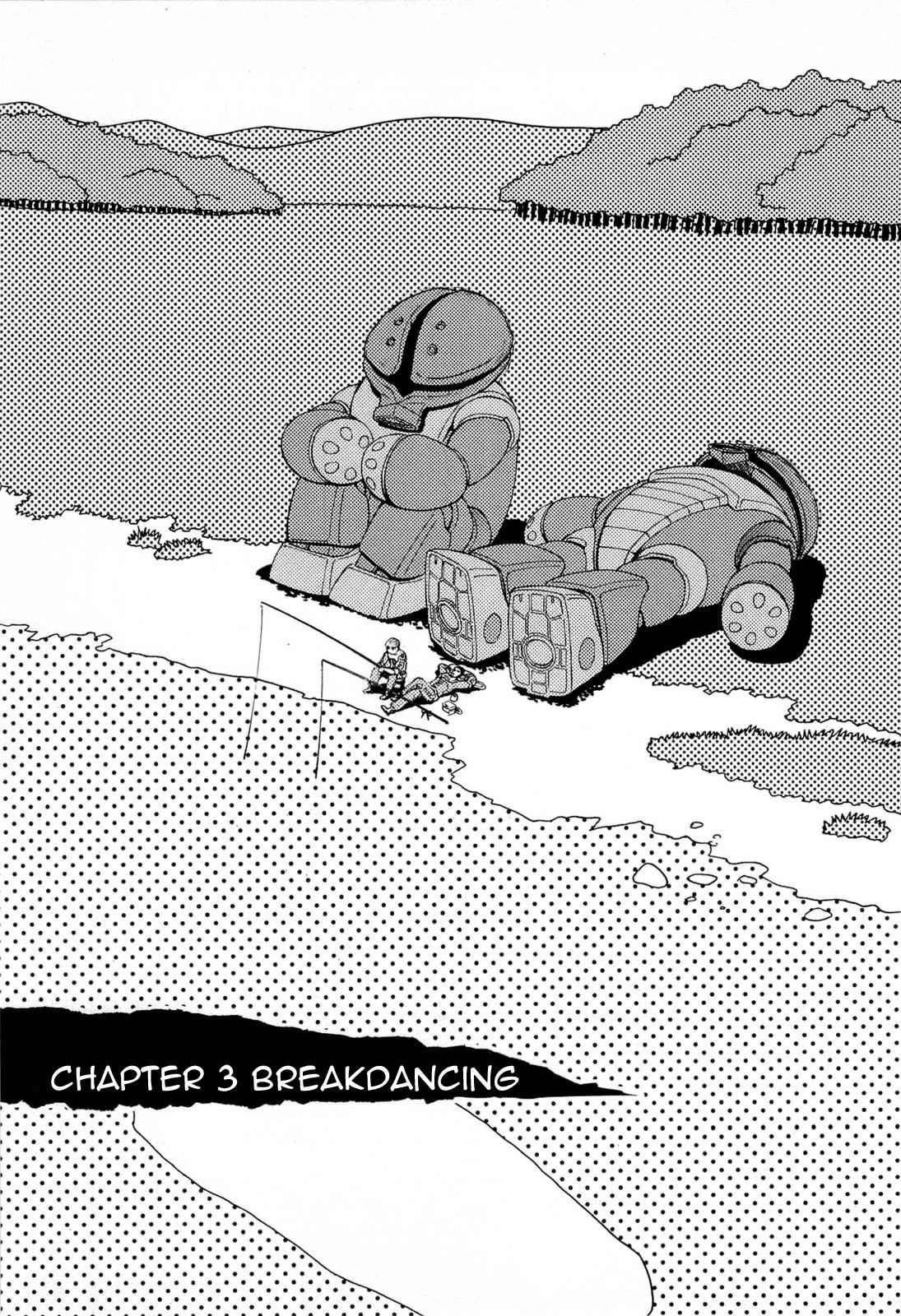 Kidou Senshi Gundam Aggai - Hokubei Oudan 2250 Mile Chapter 3 page 1 - Chapter 3: Break Dancing