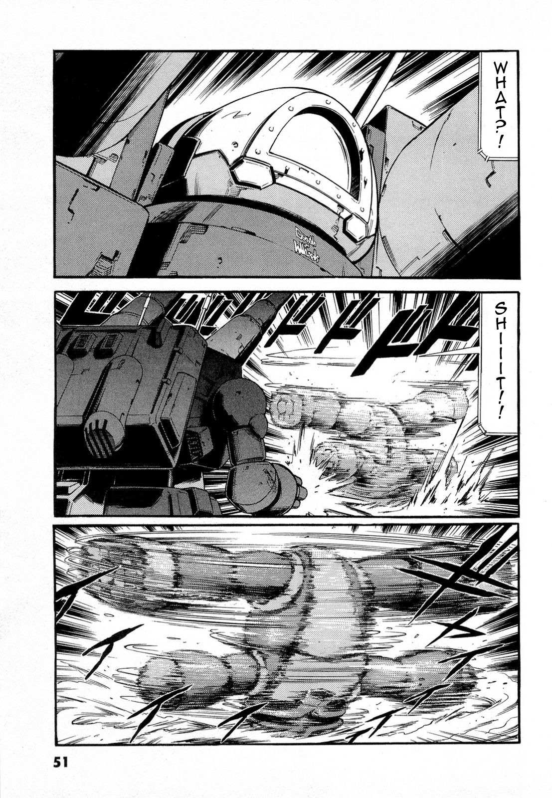 Kidou Senshi Gundam Aggai - Hokubei Oudan 2250 Mile Chapter 3 page 14 - Chapter 3: Break Dancing