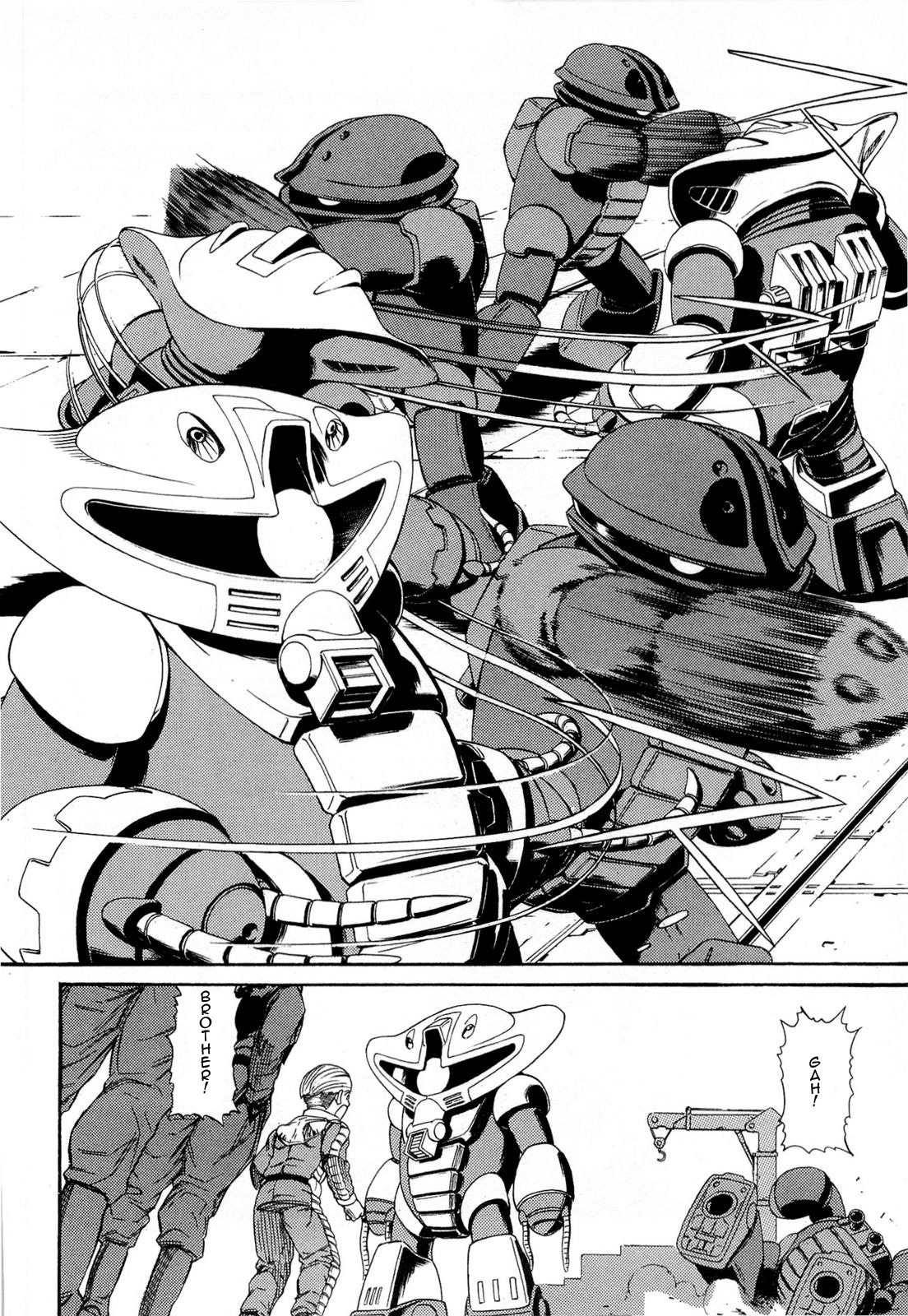 Kidou Senshi Gundam Aggai - Hokubei Oudan 2250 Mile Chapter 4 page 10 - Chapter 4: Wild Horse