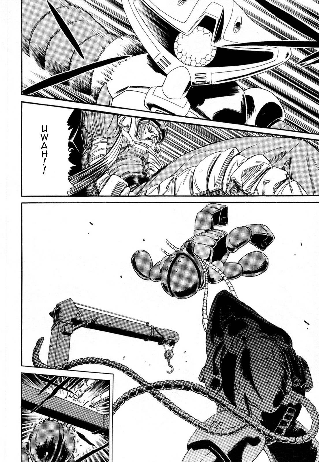 Kidou Senshi Gundam Aggai - Hokubei Oudan 2250 Mile Chapter 4 page 14 - Chapter 4: Wild Horse