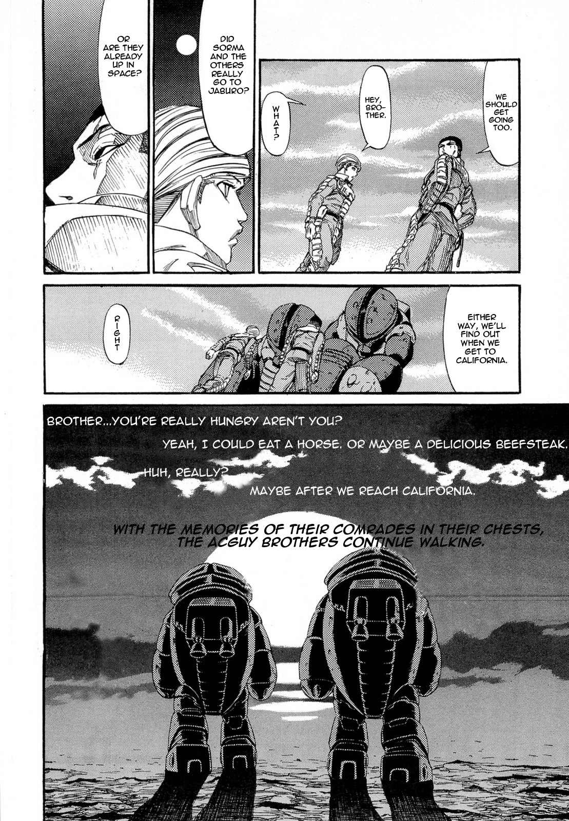 Kidou Senshi Gundam Aggai - Hokubei Oudan 2250 Mile Chapter 4 page 18 - Chapter 4: Wild Horse