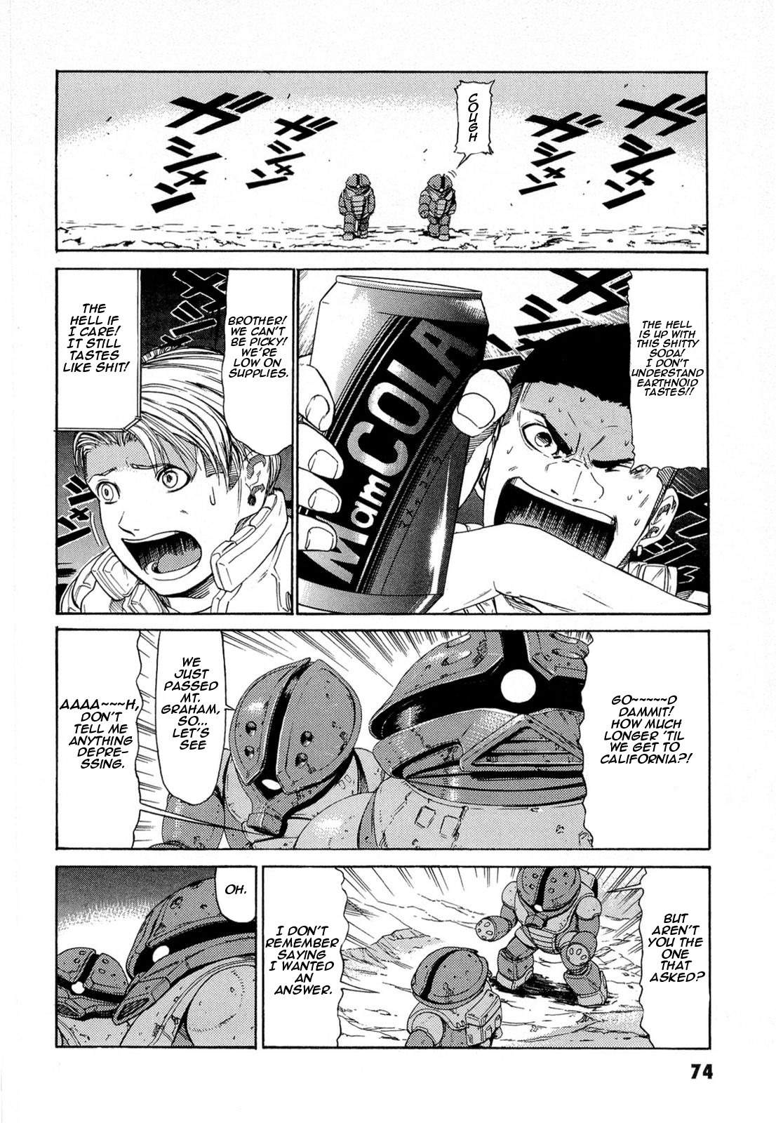 Kidou Senshi Gundam Aggai - Hokubei Oudan 2250 Mile Chapter 5 page 2 - Chapter 5: Christmas Tree
