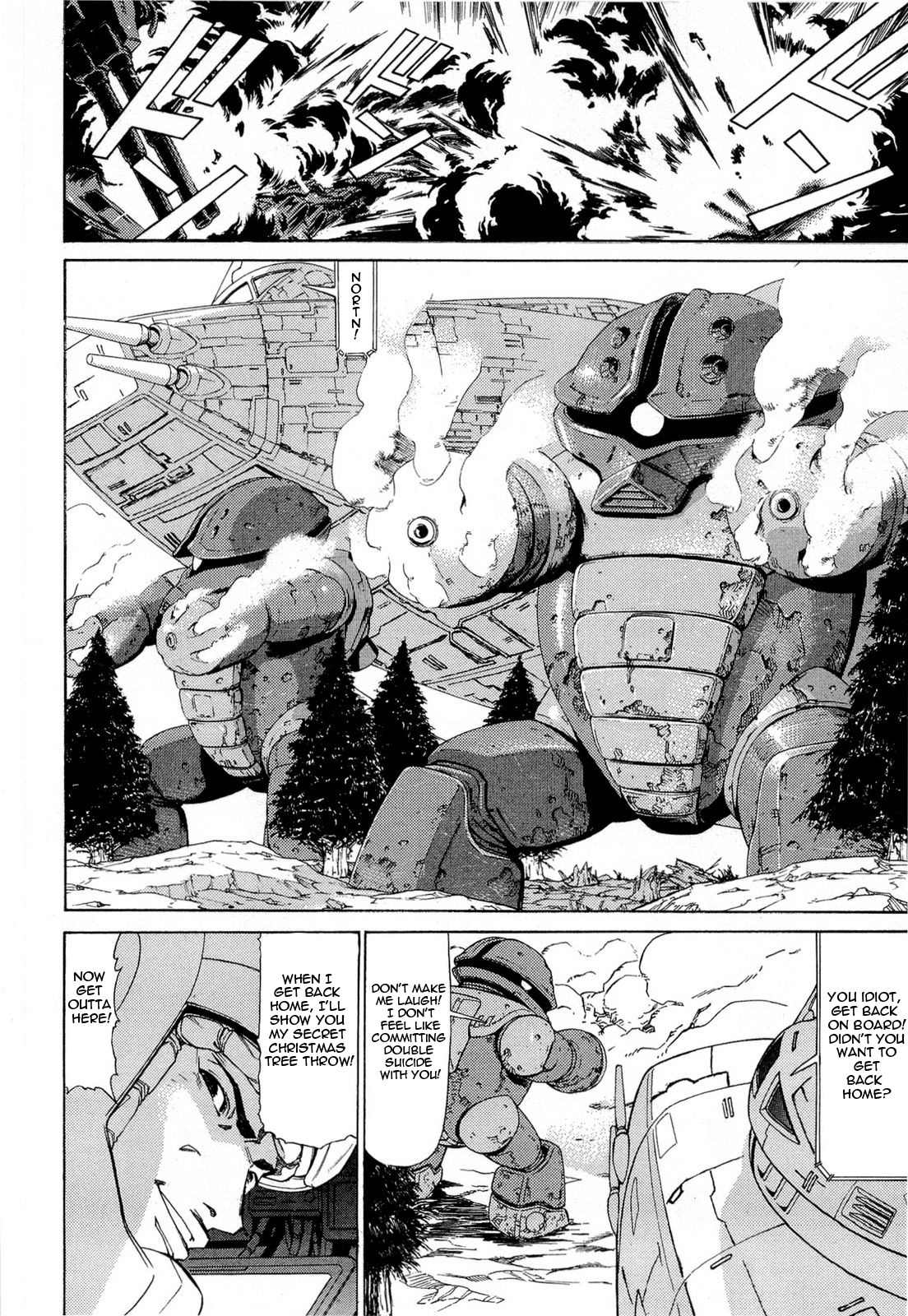 Kidou Senshi Gundam Aggai - Hokubei Oudan 2250 Mile Chapter 5 page 8 - Chapter 5: Christmas Tree