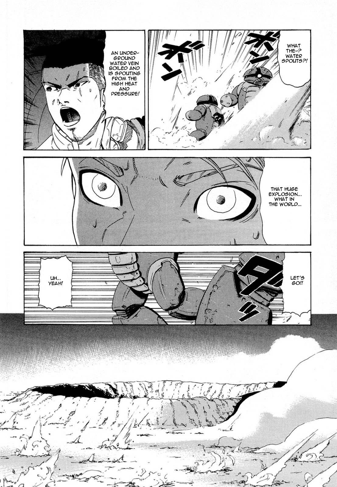 Kidou Senshi Gundam Aggai - Hokubei Oudan 2250 Mile Chapter 6 page 4 - Chapter 6: Wack-A-Mole