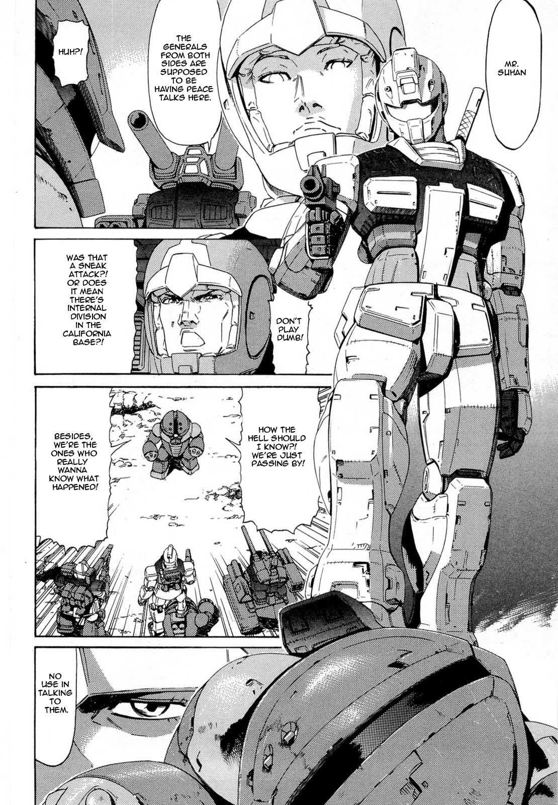 Kidou Senshi Gundam Aggai - Hokubei Oudan 2250 Mile Chapter 6 page 6 - Chapter 6: Wack-A-Mole