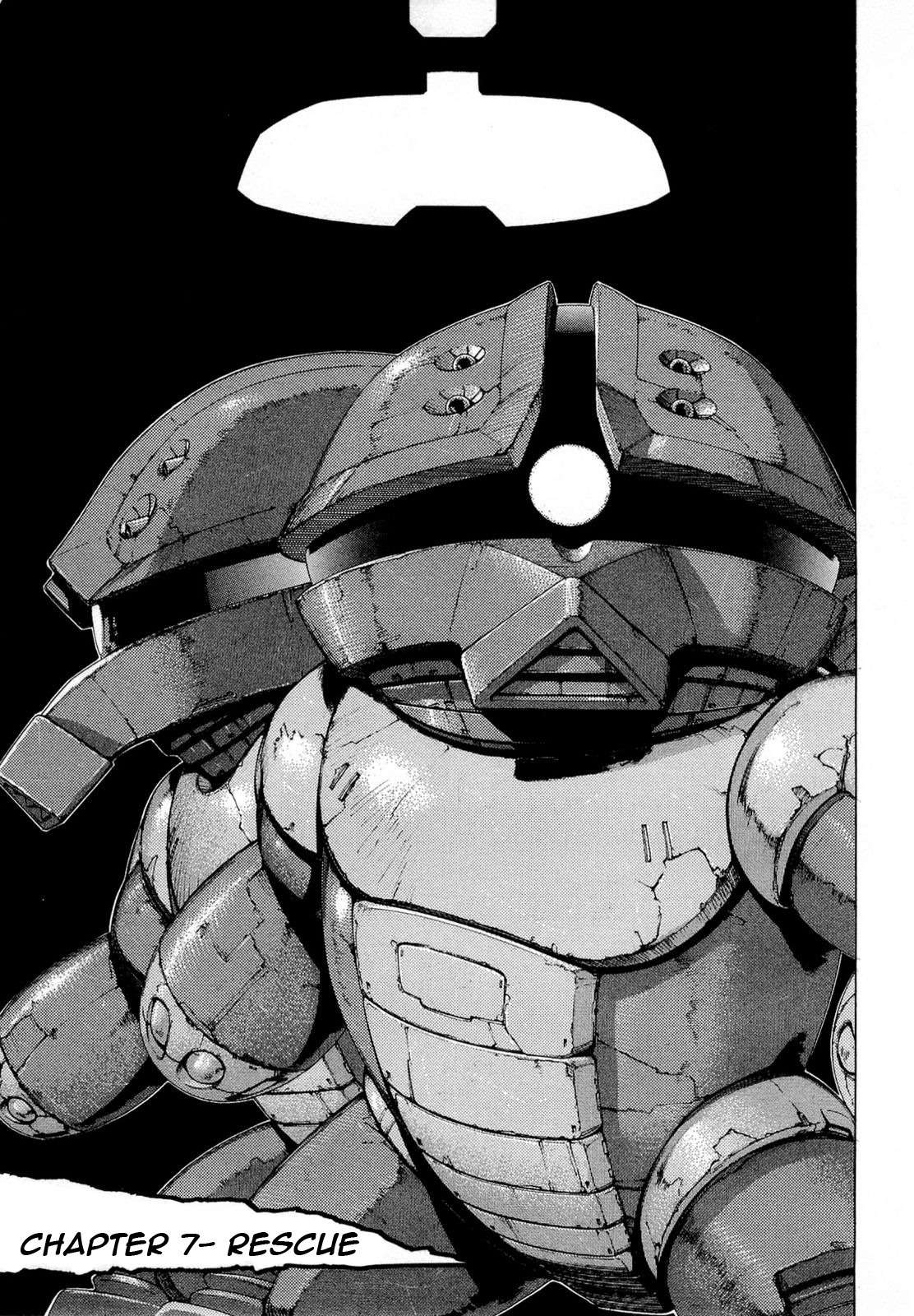 Kidou Senshi Gundam Aggai - Hokubei Oudan 2250 Mile Chapter 7 page 1 - Chapter 7: Rescue