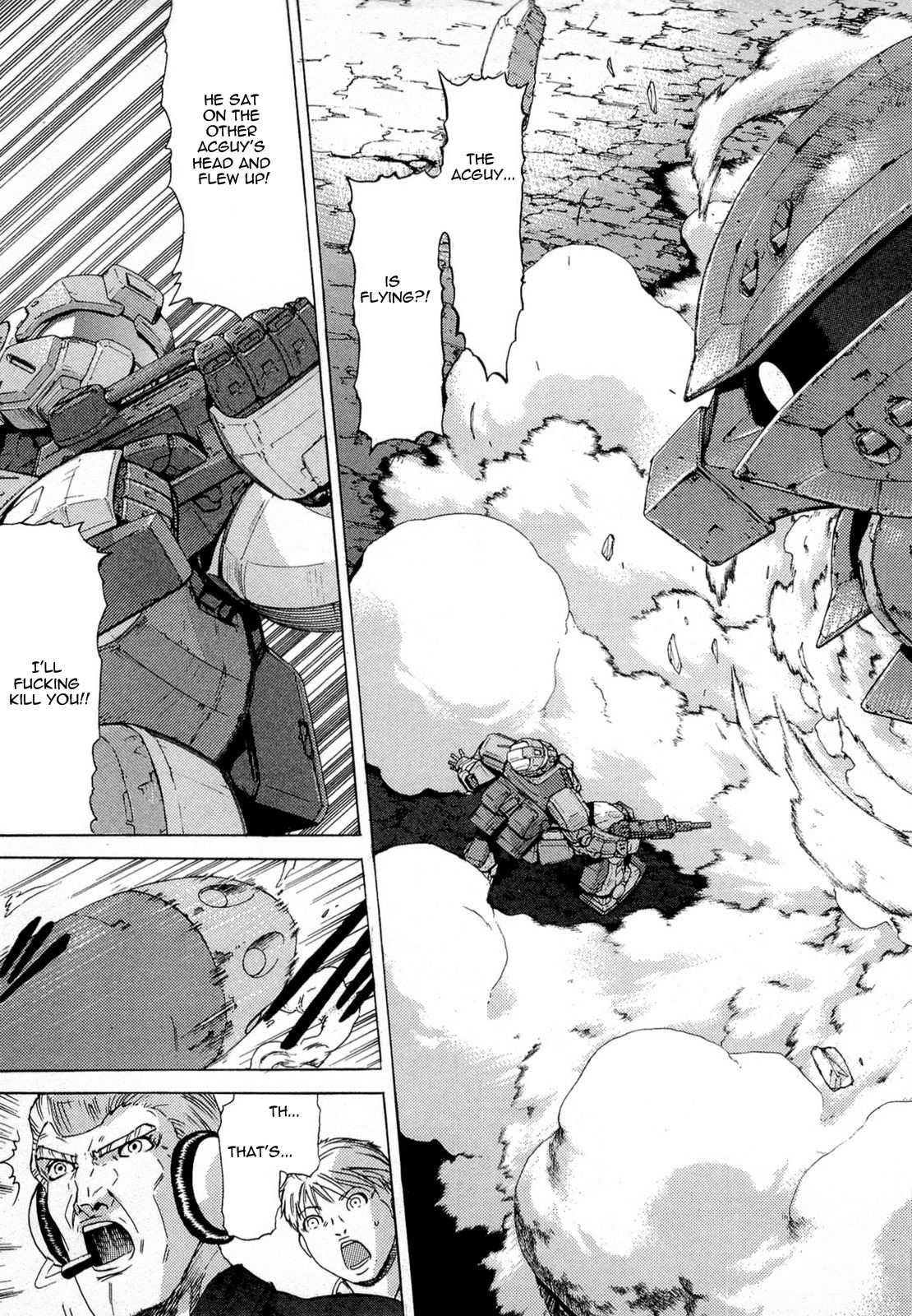 Kidou Senshi Gundam Aggai - Hokubei Oudan 2250 Mile Chapter 7 page 13 - Chapter 7: Rescue
