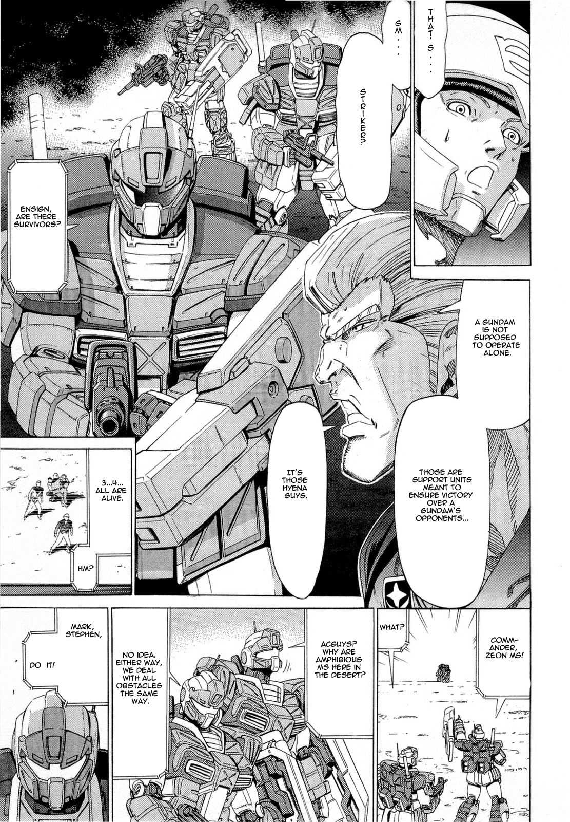 Kidou Senshi Gundam Aggai - Hokubei Oudan 2250 Mile Chapter 7 page 5 - Chapter 7: Rescue