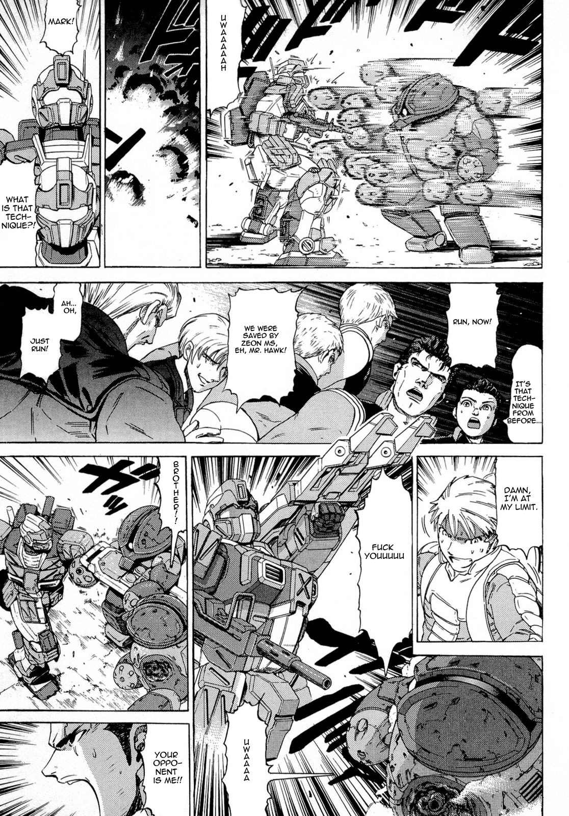 Kidou Senshi Gundam Aggai - Hokubei Oudan 2250 Mile Chapter 7 page 7 - Chapter 7: Rescue