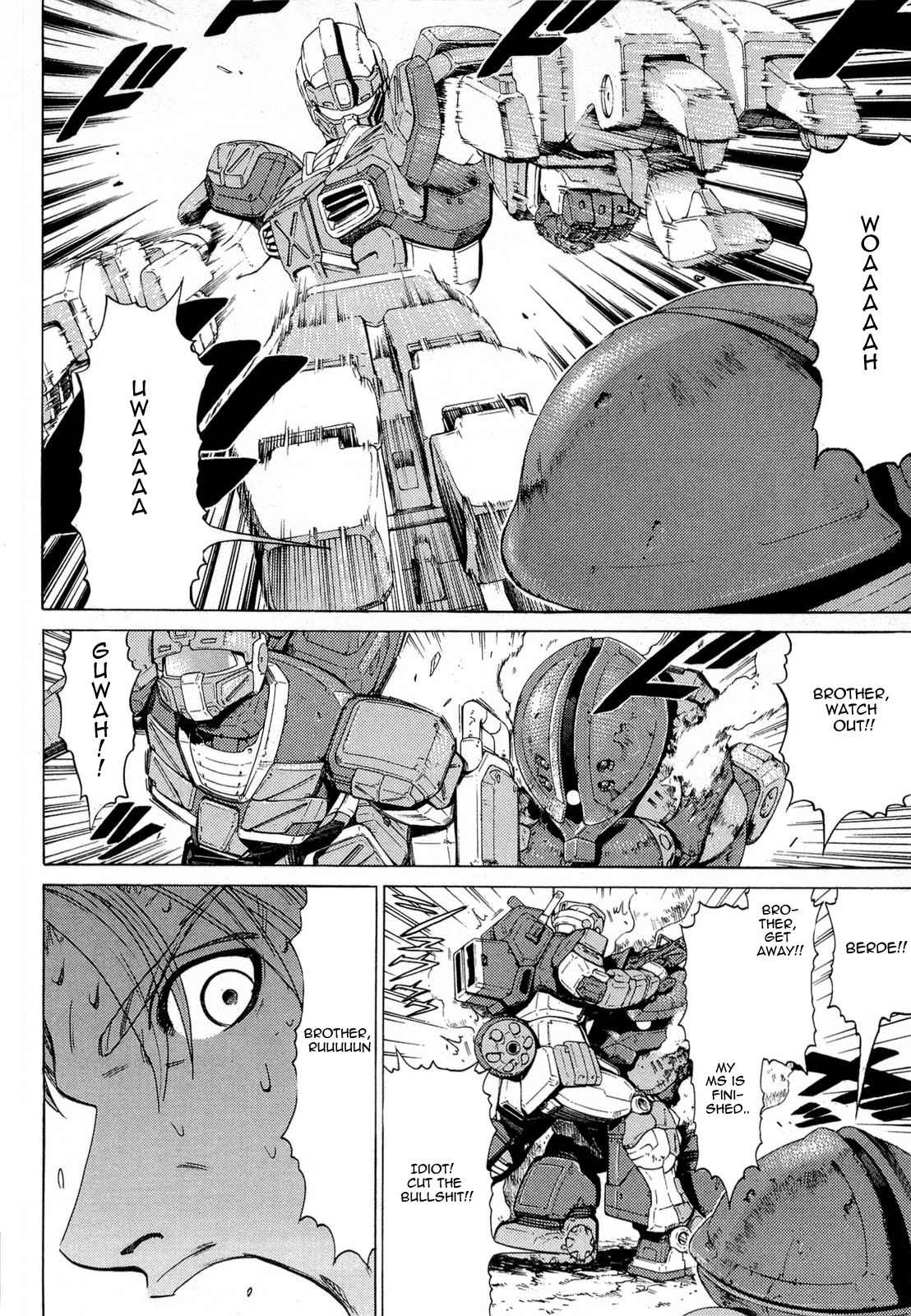 Kidou Senshi Gundam Aggai - Hokubei Oudan 2250 Mile Chapter 7 page 8 - Chapter 7: Rescue