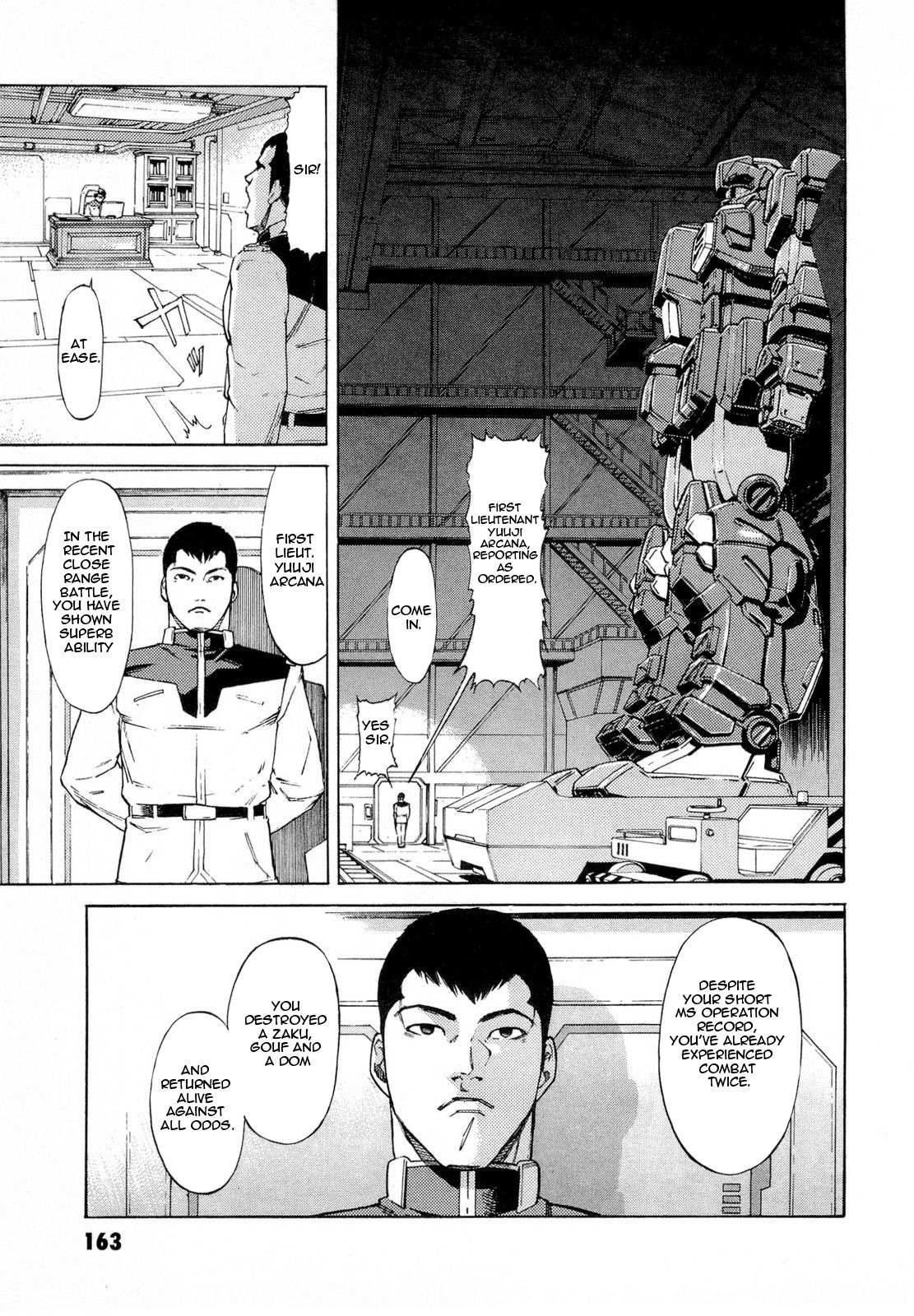 Kidou Senshi Gundam Aggai - Hokubei Oudan 2250 Mile Chapter 8.5 page 13 - Chapter 8.5: Mobile Suit Gundam: Target in Sight