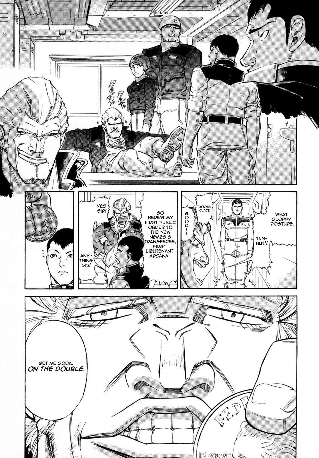 Kidou Senshi Gundam Aggai - Hokubei Oudan 2250 Mile Chapter 8.5 page 15 - Chapter 8.5: Mobile Suit Gundam: Target in Sight
