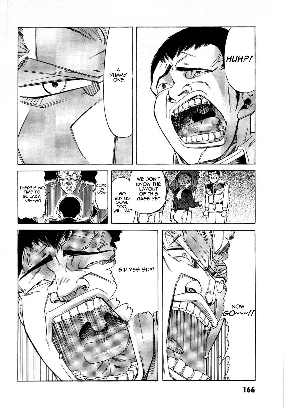 Kidou Senshi Gundam Aggai - Hokubei Oudan 2250 Mile Chapter 8.5 page 16 - Chapter 8.5: Mobile Suit Gundam: Target in Sight