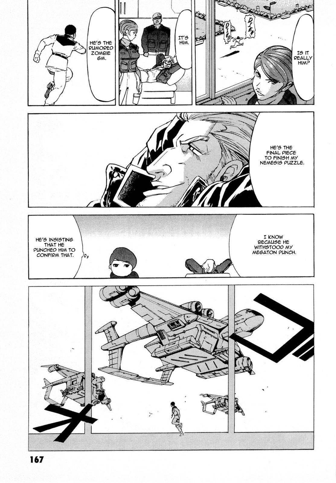 Kidou Senshi Gundam Aggai - Hokubei Oudan 2250 Mile Chapter 8.5 page 17 - Chapter 8.5: Mobile Suit Gundam: Target in Sight