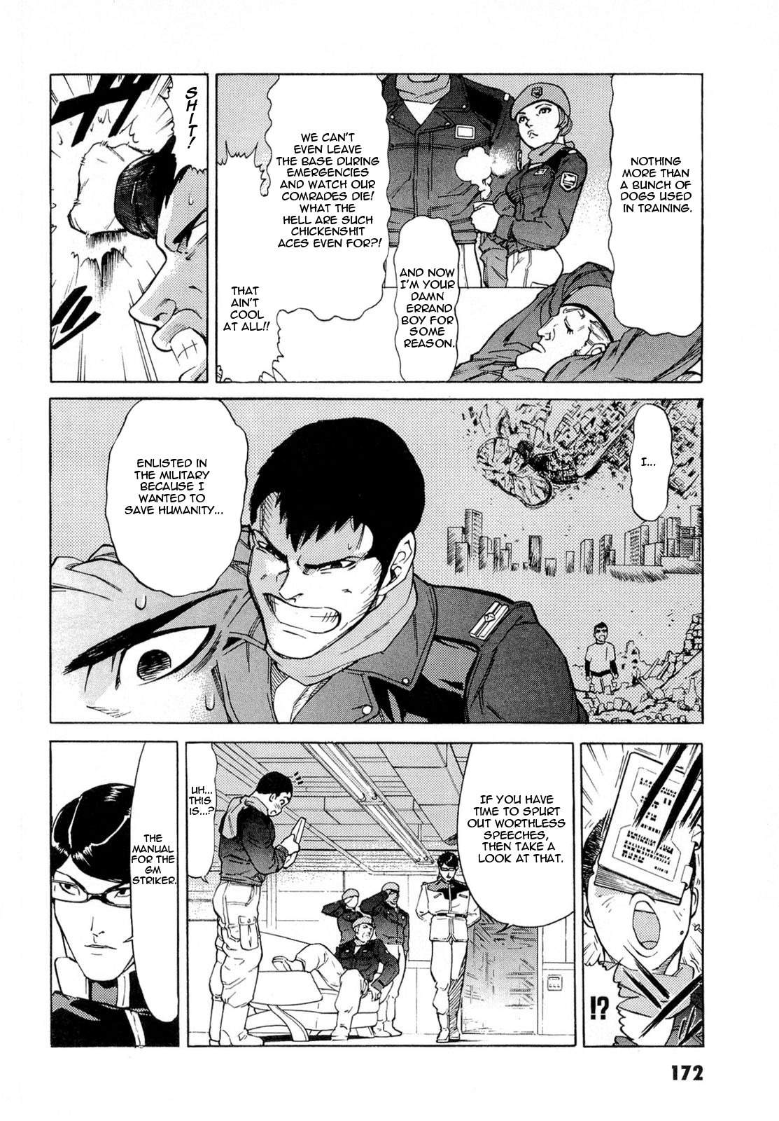 Kidou Senshi Gundam Aggai - Hokubei Oudan 2250 Mile Chapter 8.5 page 22 - Chapter 8.5: Mobile Suit Gundam: Target in Sight