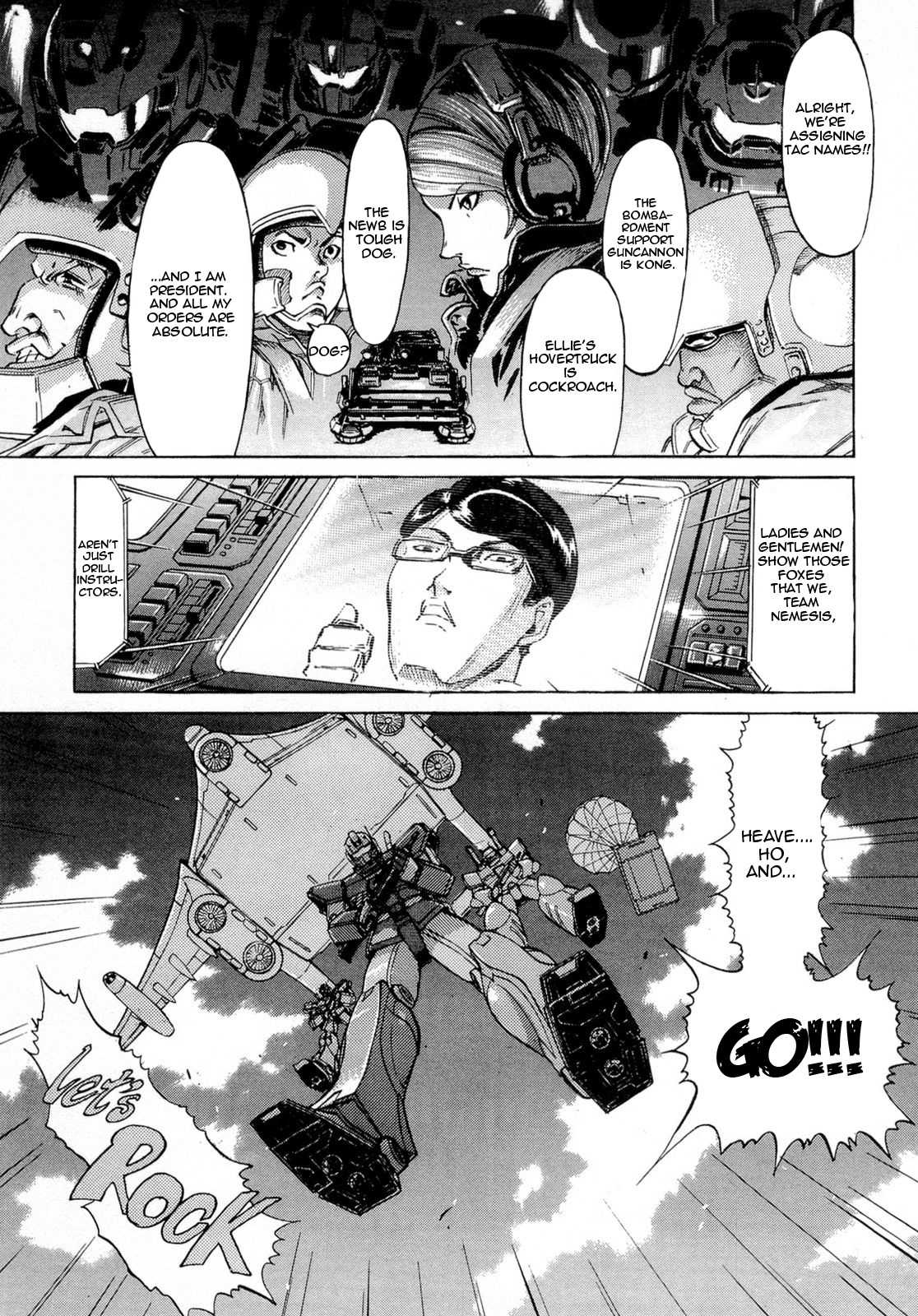 Kidou Senshi Gundam Aggai - Hokubei Oudan 2250 Mile Chapter 8.5 page 25 - Chapter 8.5: Mobile Suit Gundam: Target in Sight