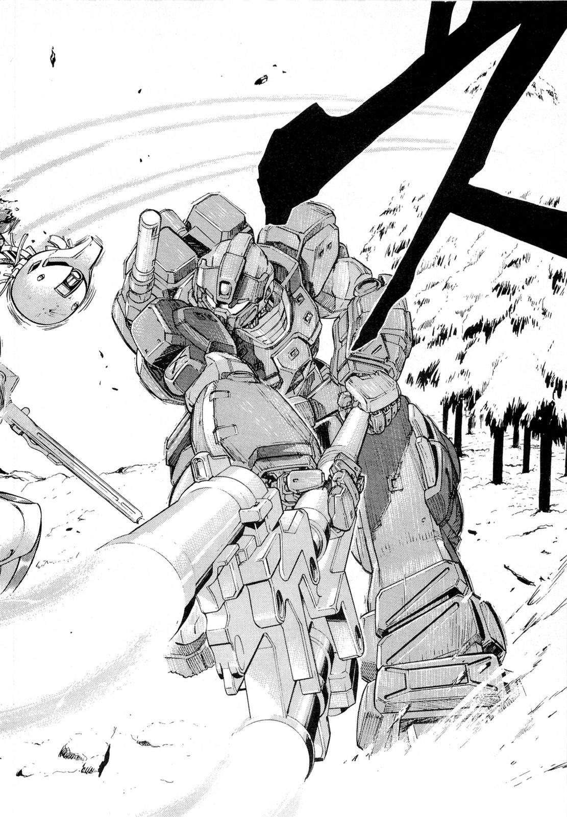 Kidou Senshi Gundam Aggai - Hokubei Oudan 2250 Mile Chapter 8.5 page 36 - Chapter 8.5: Mobile Suit Gundam: Target in Sight