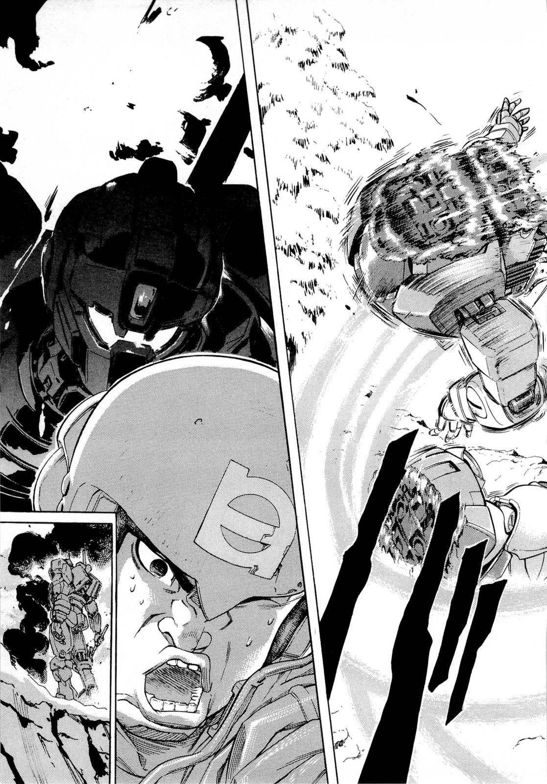 Kidou Senshi Gundam Aggai - Hokubei Oudan 2250 Mile Chapter 8.5 page 37 - Chapter 8.5: Mobile Suit Gundam: Target in Sight