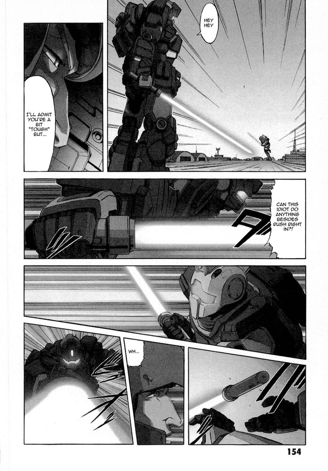 Kidou Senshi Gundam Aggai - Hokubei Oudan 2250 Mile Chapter 8.5 page 4 - Chapter 8.5: Mobile Suit Gundam: Target in Sight