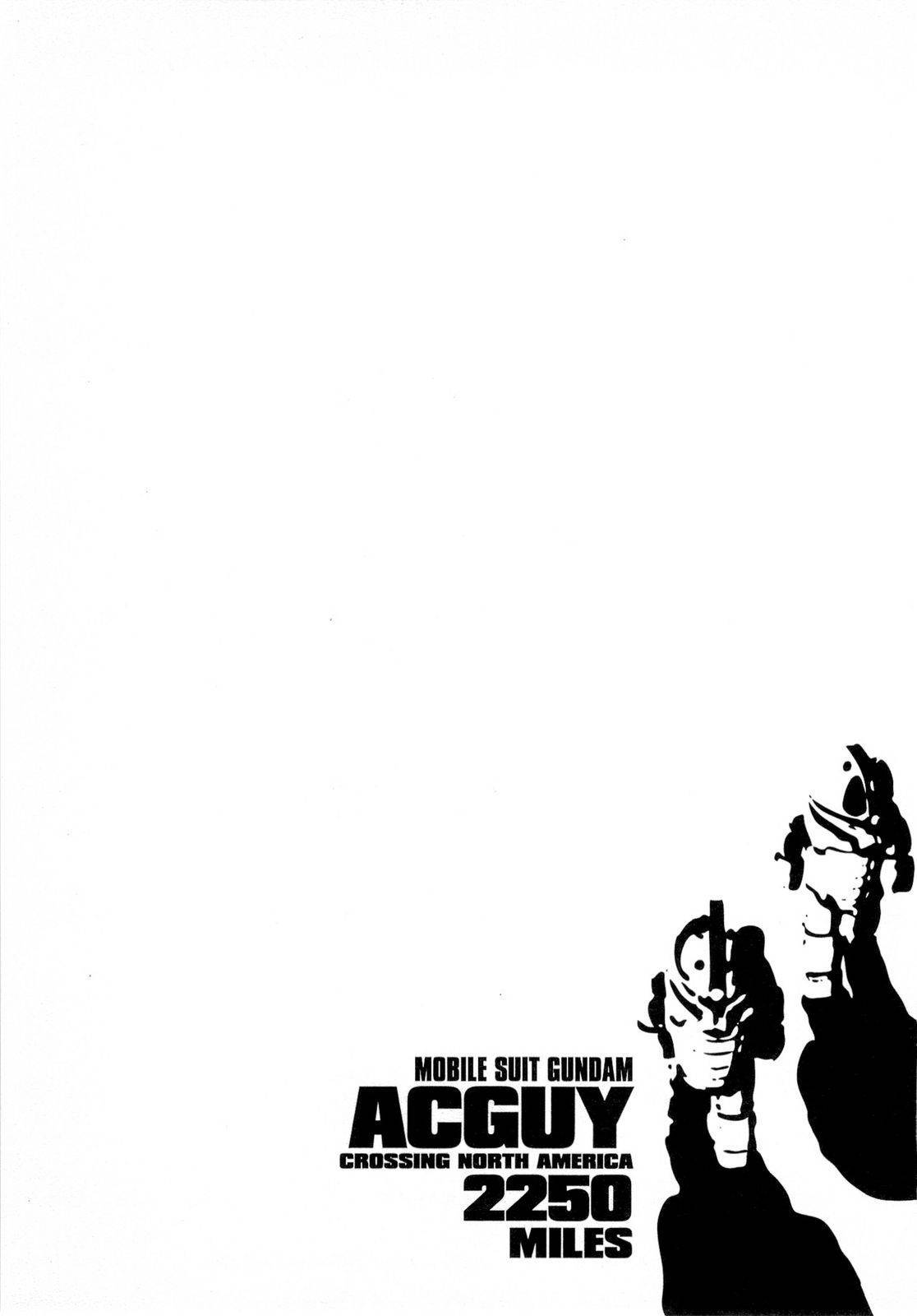 Kidou Senshi Gundam Aggai - Hokubei Oudan 2250 Mile Chapter 8.5 page 41 - Chapter 8.5: Mobile Suit Gundam: Target in Sight