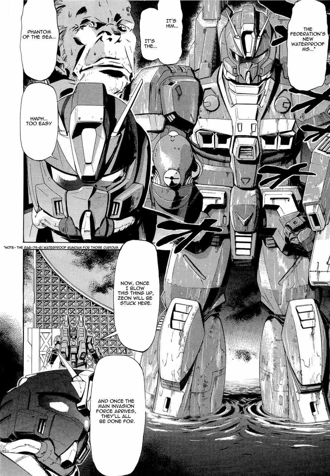 Kidou Senshi Gundam Aggai - Hokubei Oudan 2250 Mile Chapter 8 page 10 - Chapter 8: Monster