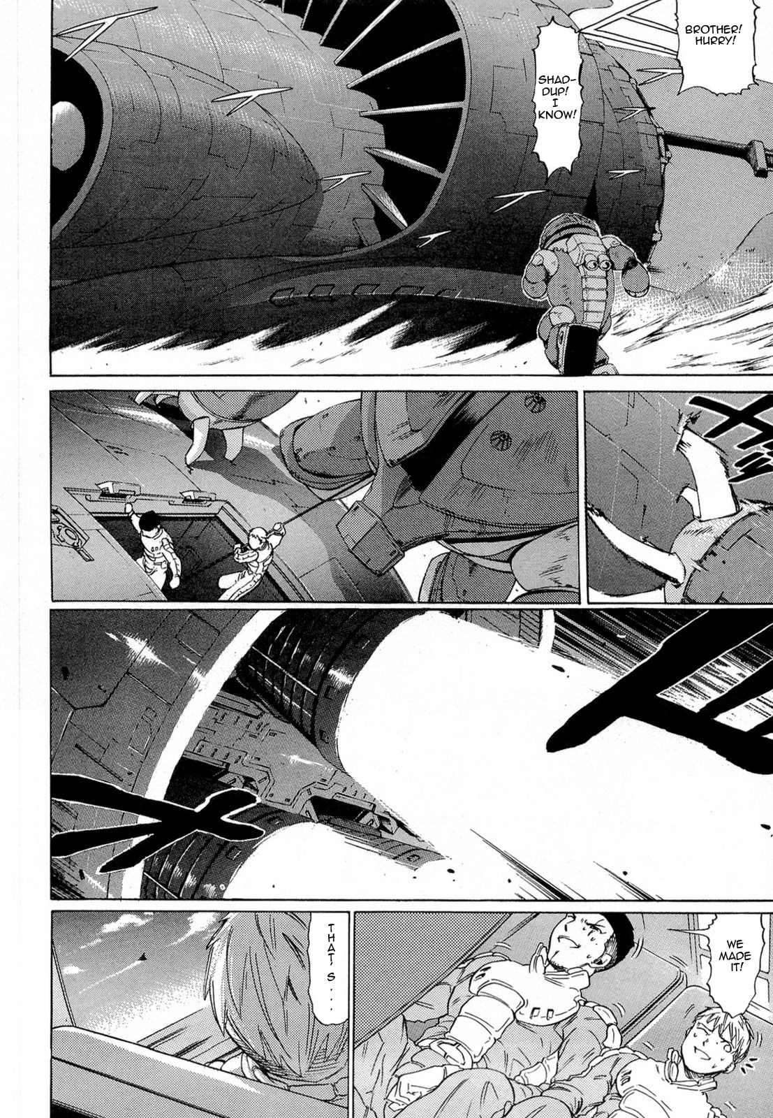 Kidou Senshi Gundam Aggai - Hokubei Oudan 2250 Mile Chapter 8 page 22 - Chapter 8: Monster