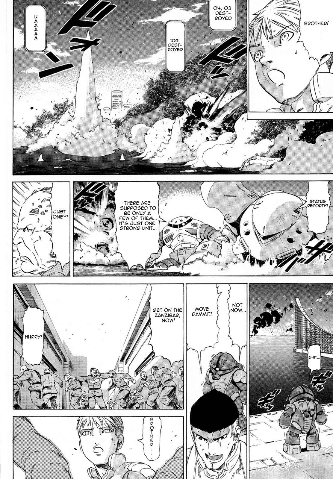 Kidou Senshi Gundam Aggai - Hokubei Oudan 2250 Mile Chapter 8 page 8 - Chapter 8: Monster