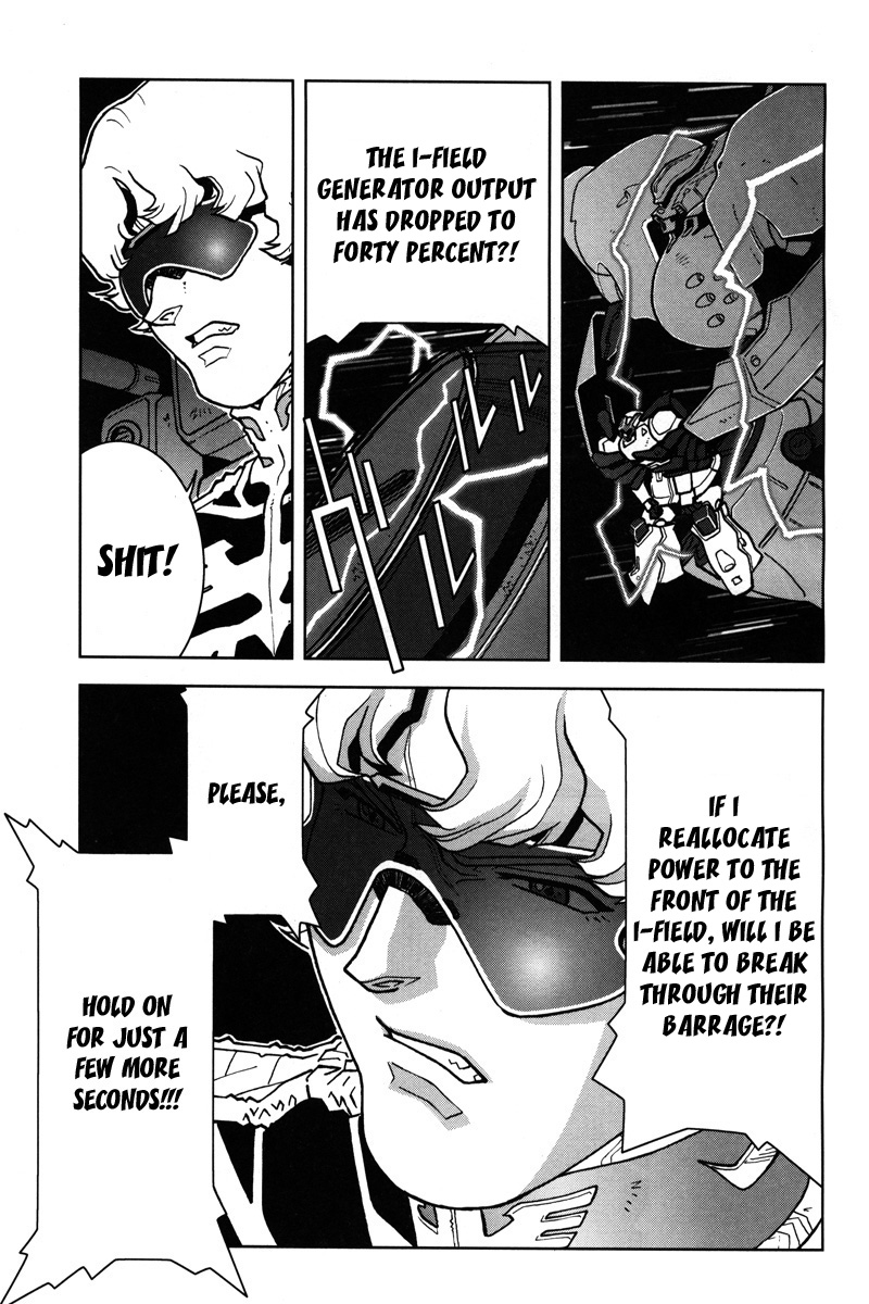 Kidou Senshi Gundam: C.D.A. Wakaki Suisei no Shouzou Chapter 12.2 page 24 - Chapter 12 v2 : file twelve - breakthrough