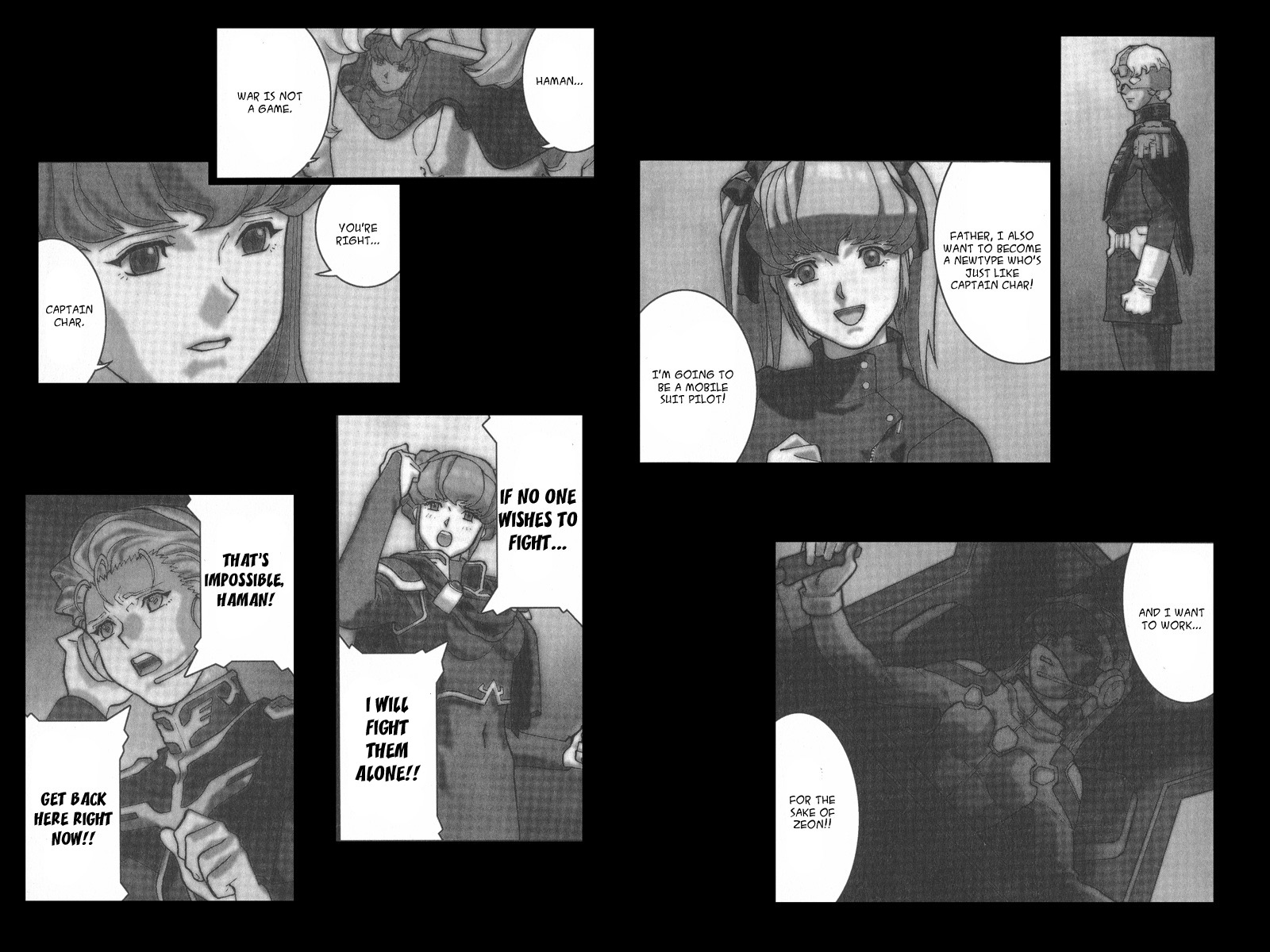 Kidou Senshi Gundam: C.D.A. Wakaki Suisei no Shouzou Chapter 12.2 page 3 - Chapter 12 v2 : file twelve - breakthrough