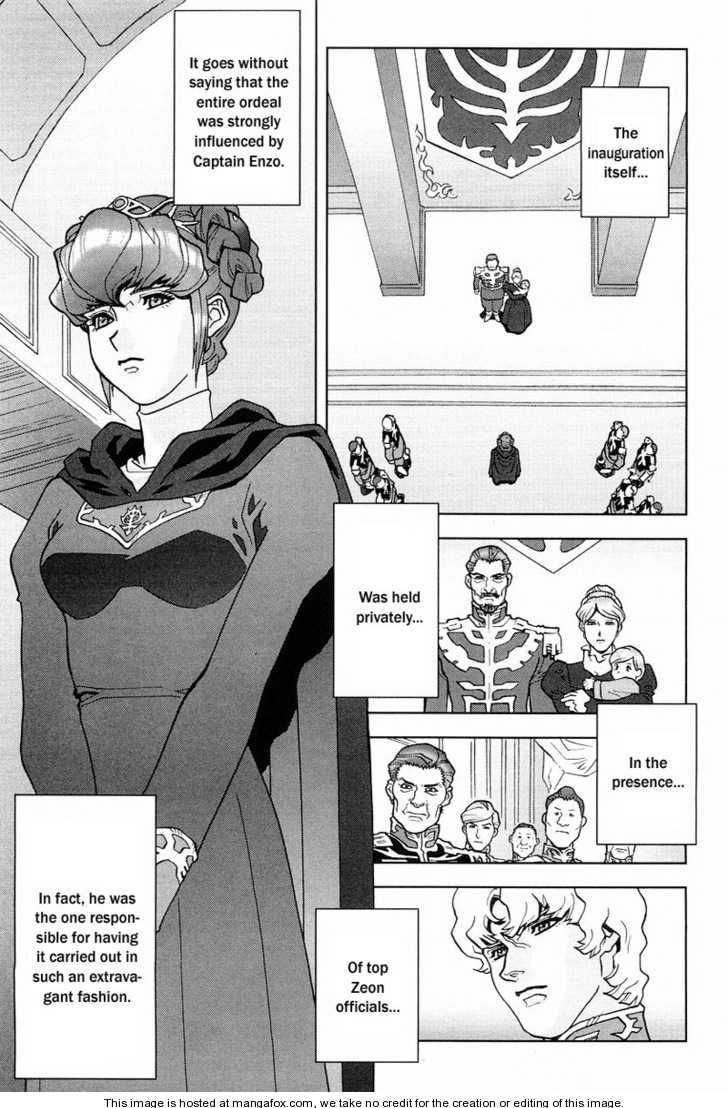 Kidou Senshi Gundam: C.D.A. Wakaki Suisei no Shouzou Chapter 15 page 10 - Chapter 15 : 15 Inauguration \ 16 Heartache \ 17 Escape \ 18 Emergency