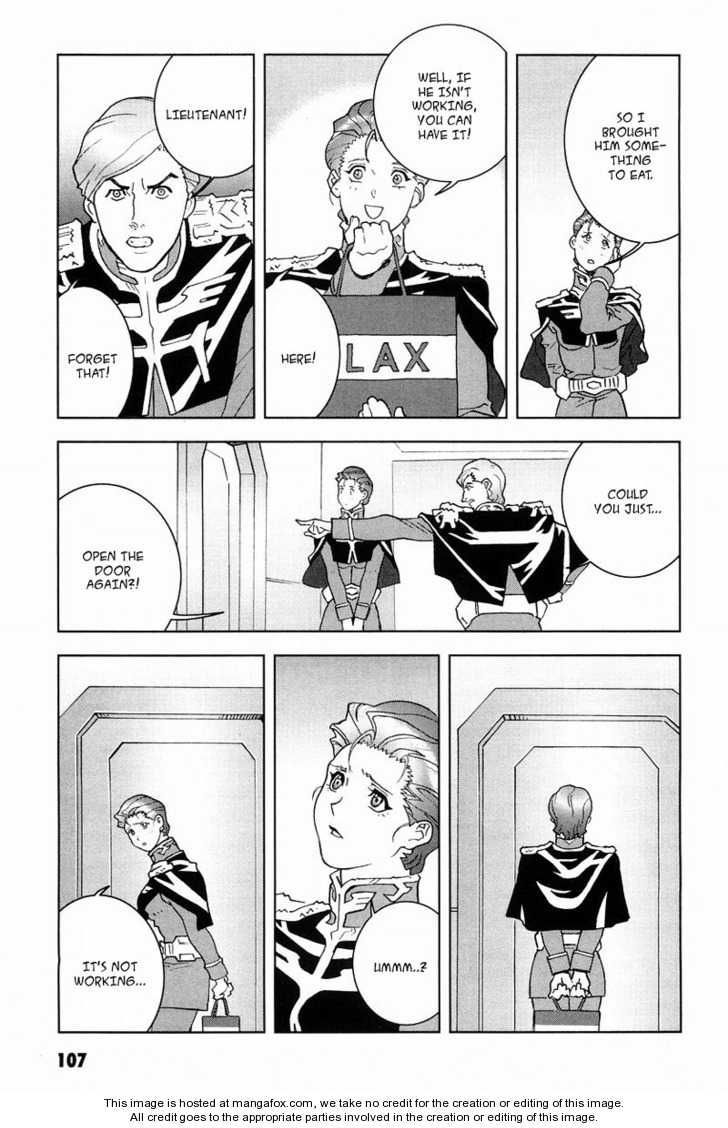 Kidou Senshi Gundam: C.D.A. Wakaki Suisei no Shouzou Chapter 15 page 107 - Chapter 15 : 15 Inauguration \ 16 Heartache \ 17 Escape \ 18 Emergency